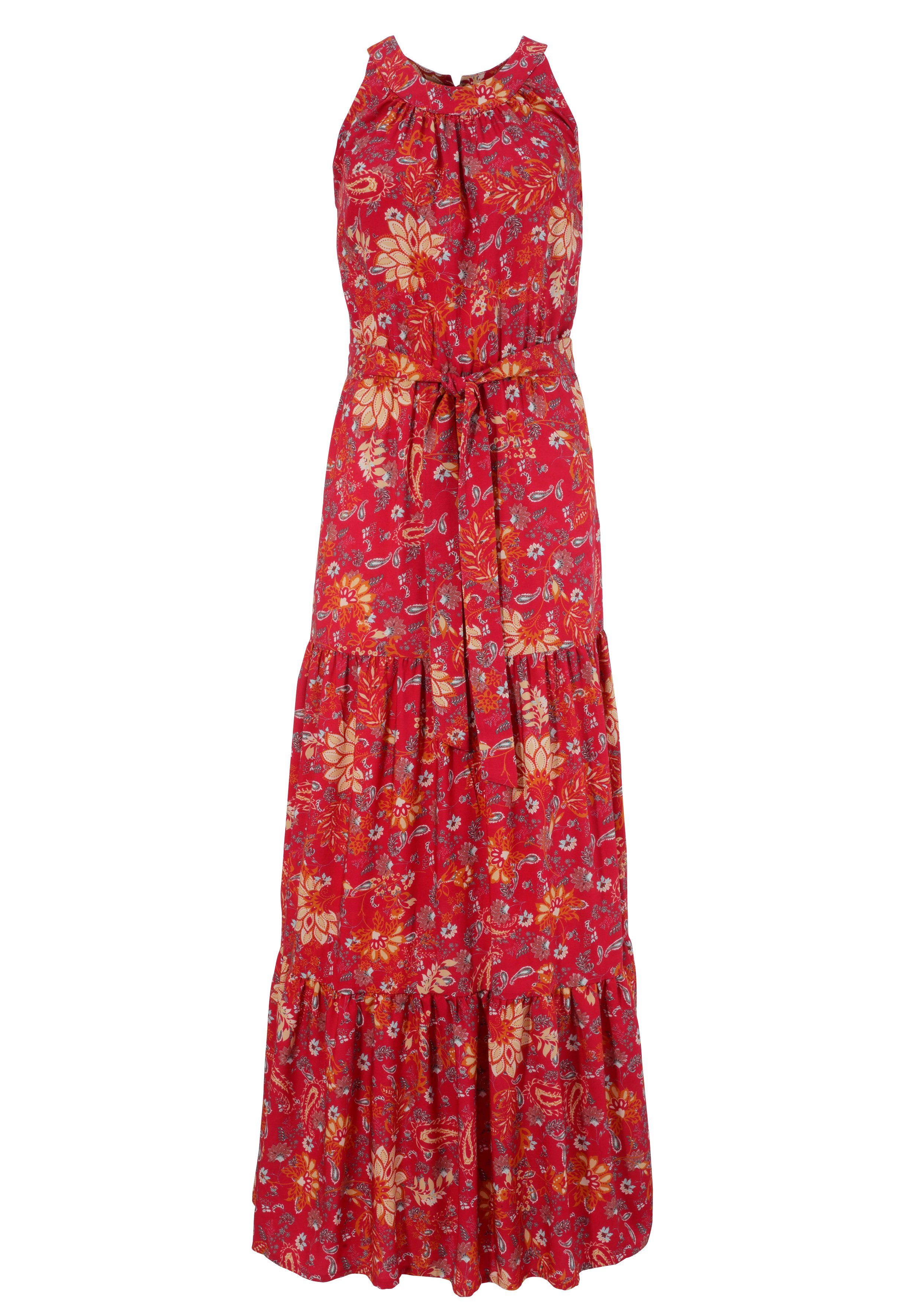 Aniston CASUAL Zomerjurk met fantasievolle bloemenprint