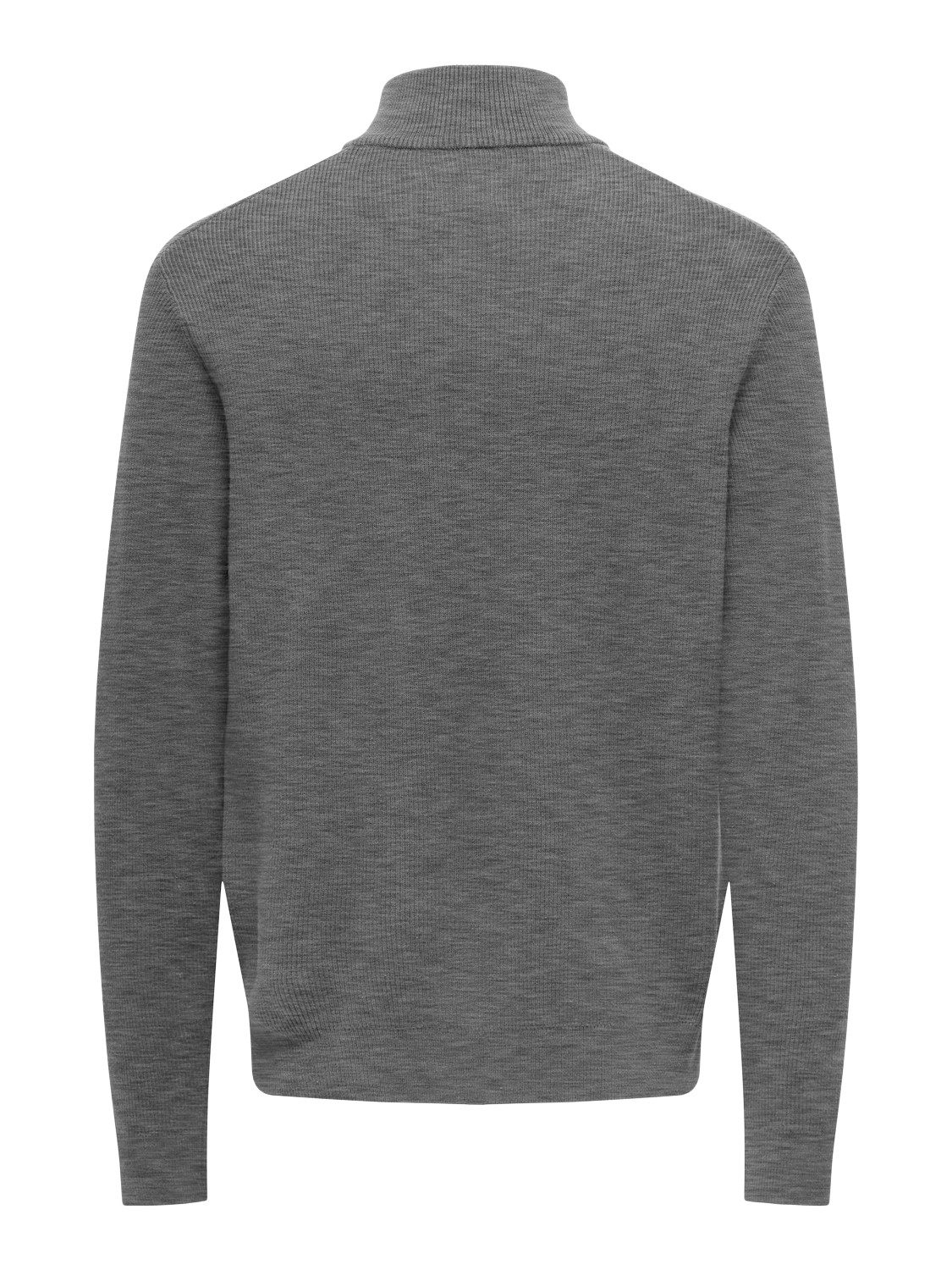 ONLY & SONS Gebreide trui ONSPHIL REG 12 STRUC HALF ZIP KNIT NOOS