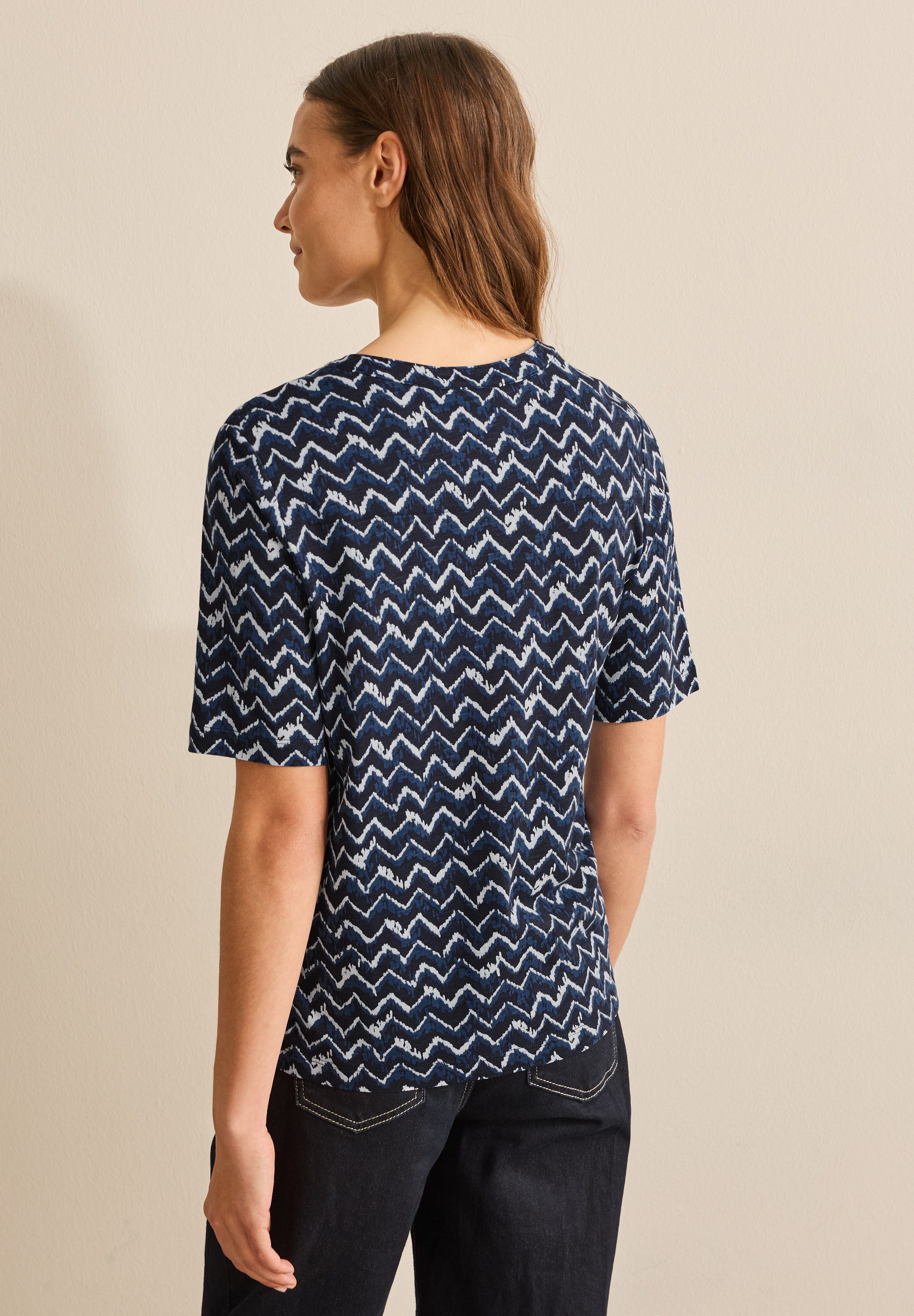 Cecil Tuniekshirt met print all-over