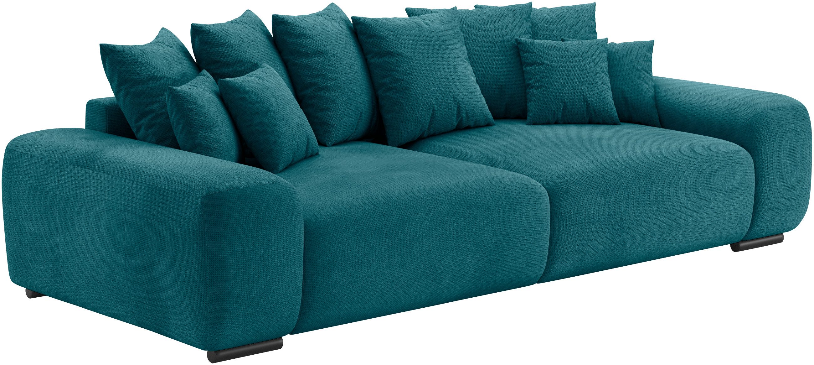 Mr. Couch Megabank Sundance II Volwaardig bed blauw, xxl banken, Breedte ligoppervlak: 124 cm, Lengte ligoppervlak: 230 cm