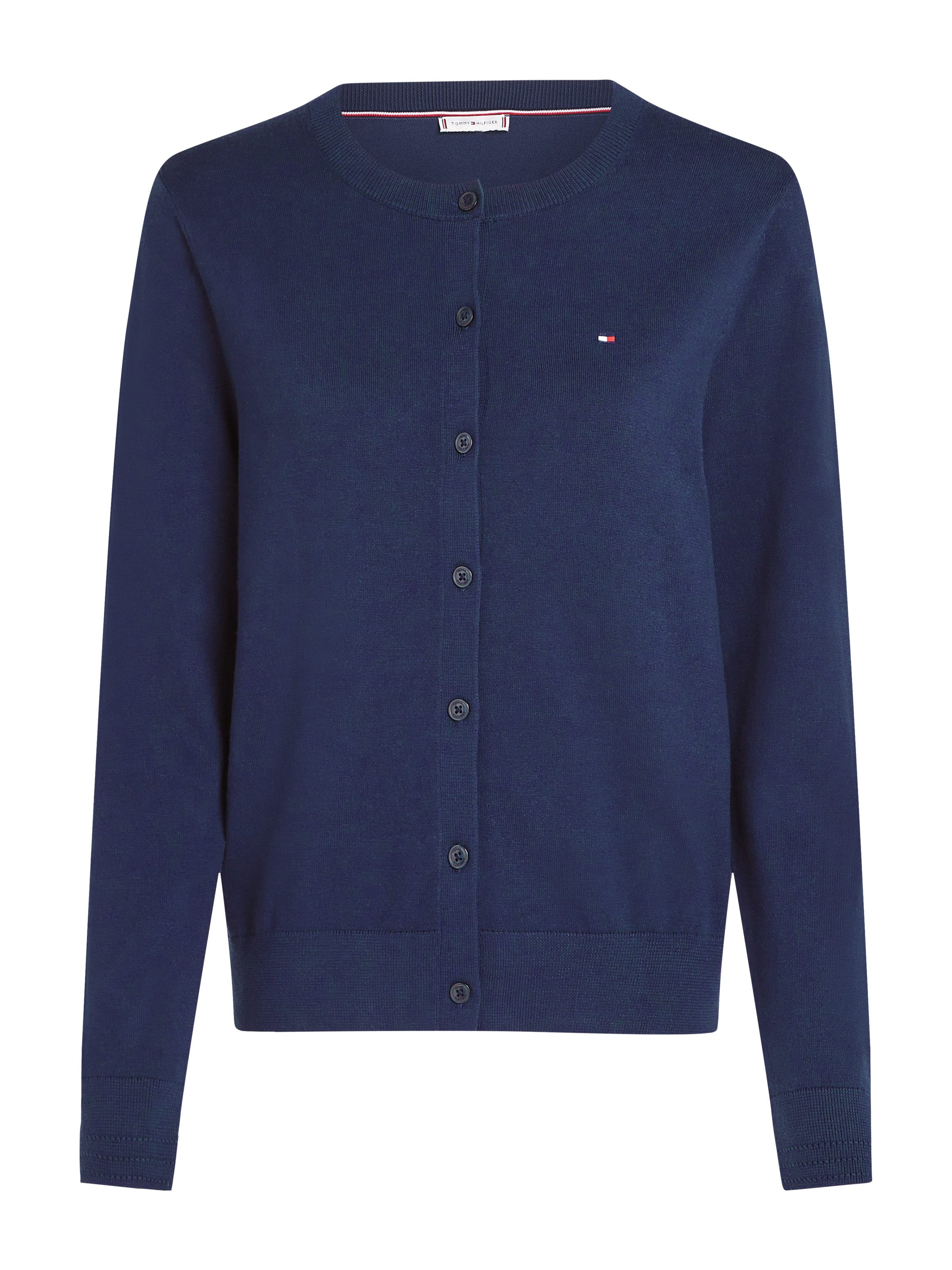 Tommy Hilfiger Cardigan CO JERSEY STITCH CARDIGAN