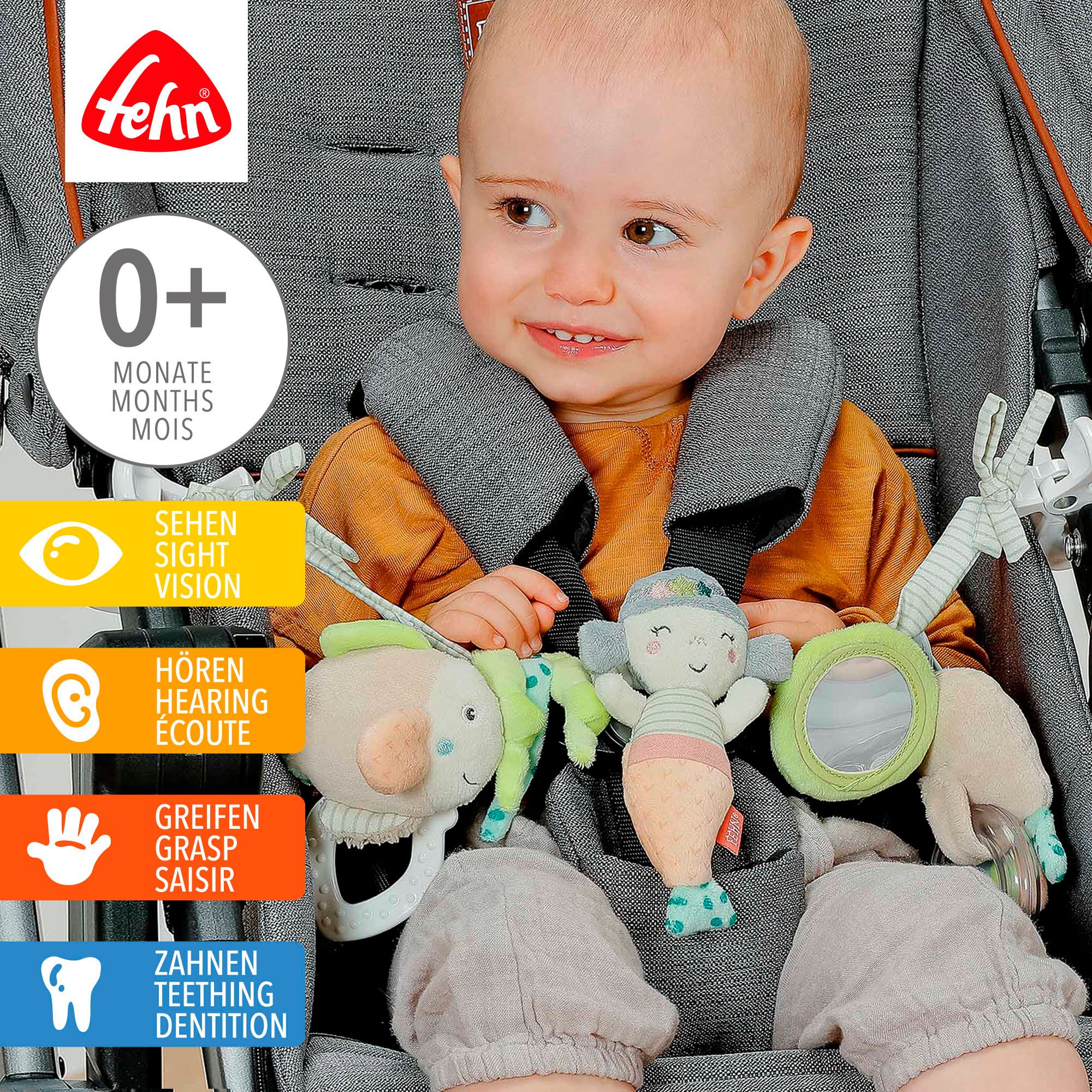 Fehn Kinderwagenketting Zeekinderen om op te hangen aan kinderwagen, babyzitje, bed, wieg & speelboog