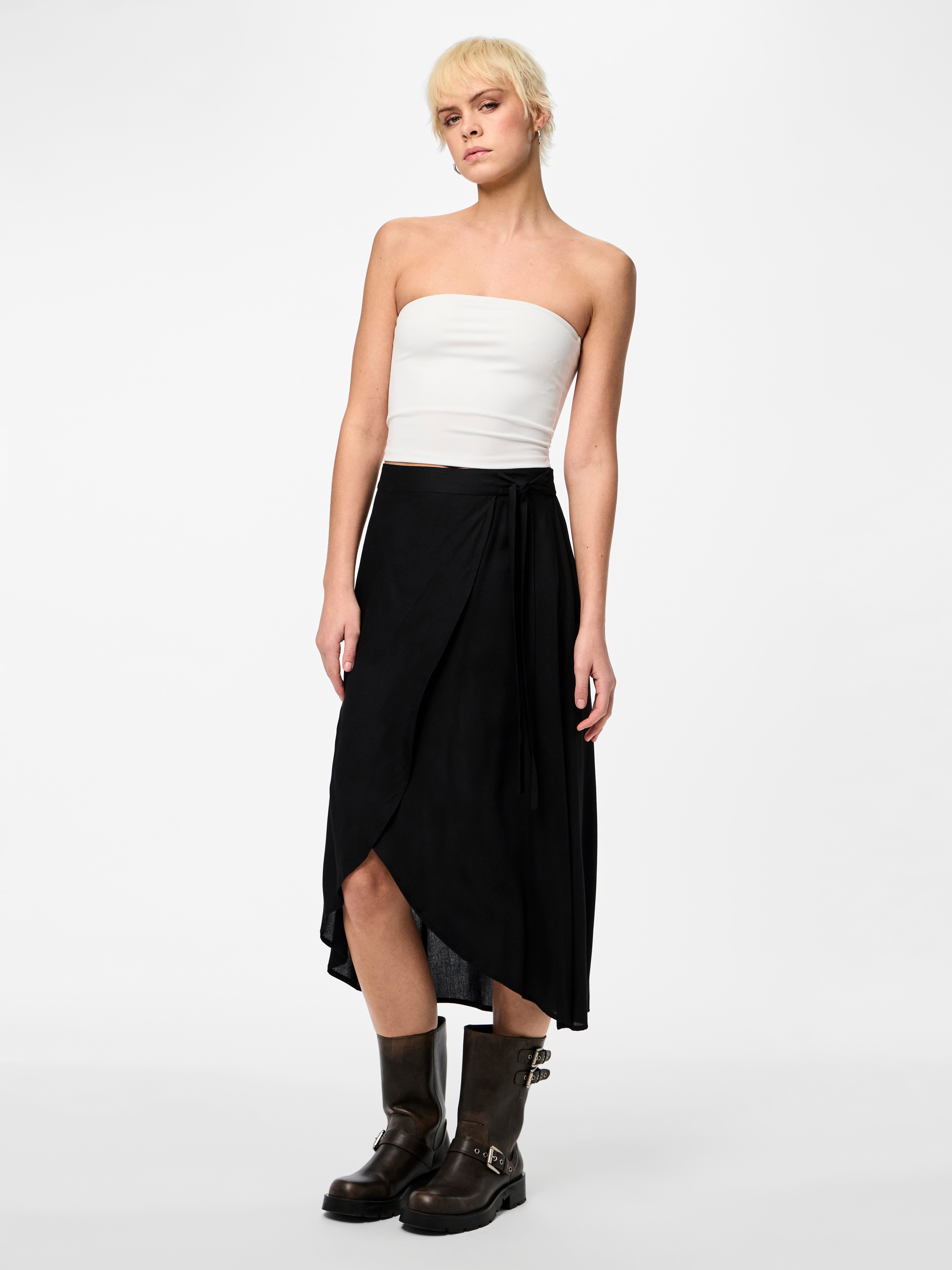 pieces Wikkelrok PCTALA WRAP SKIRT NOOS BC