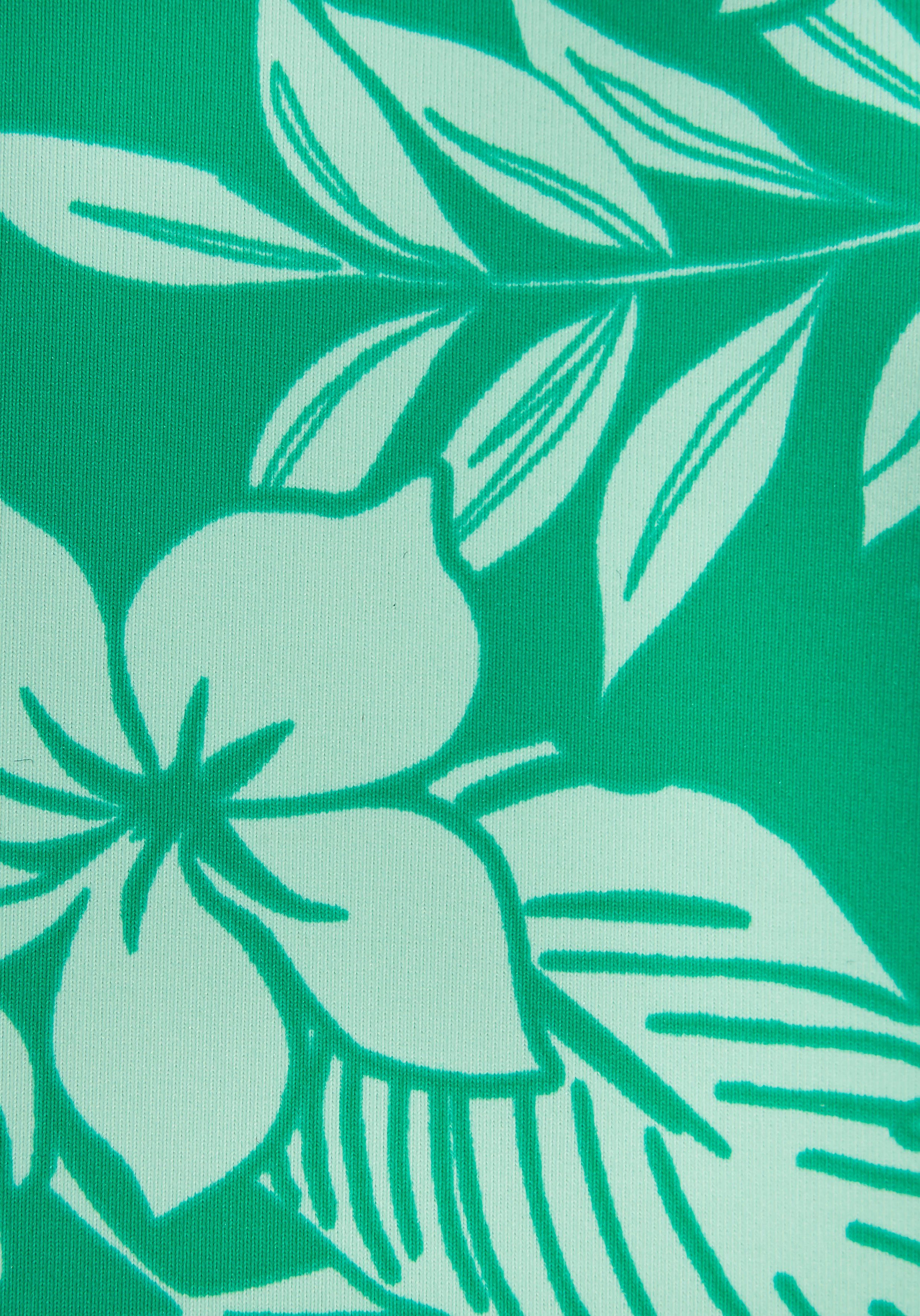 Venice Beach Bikinitop met beugels Moloka met tropische print