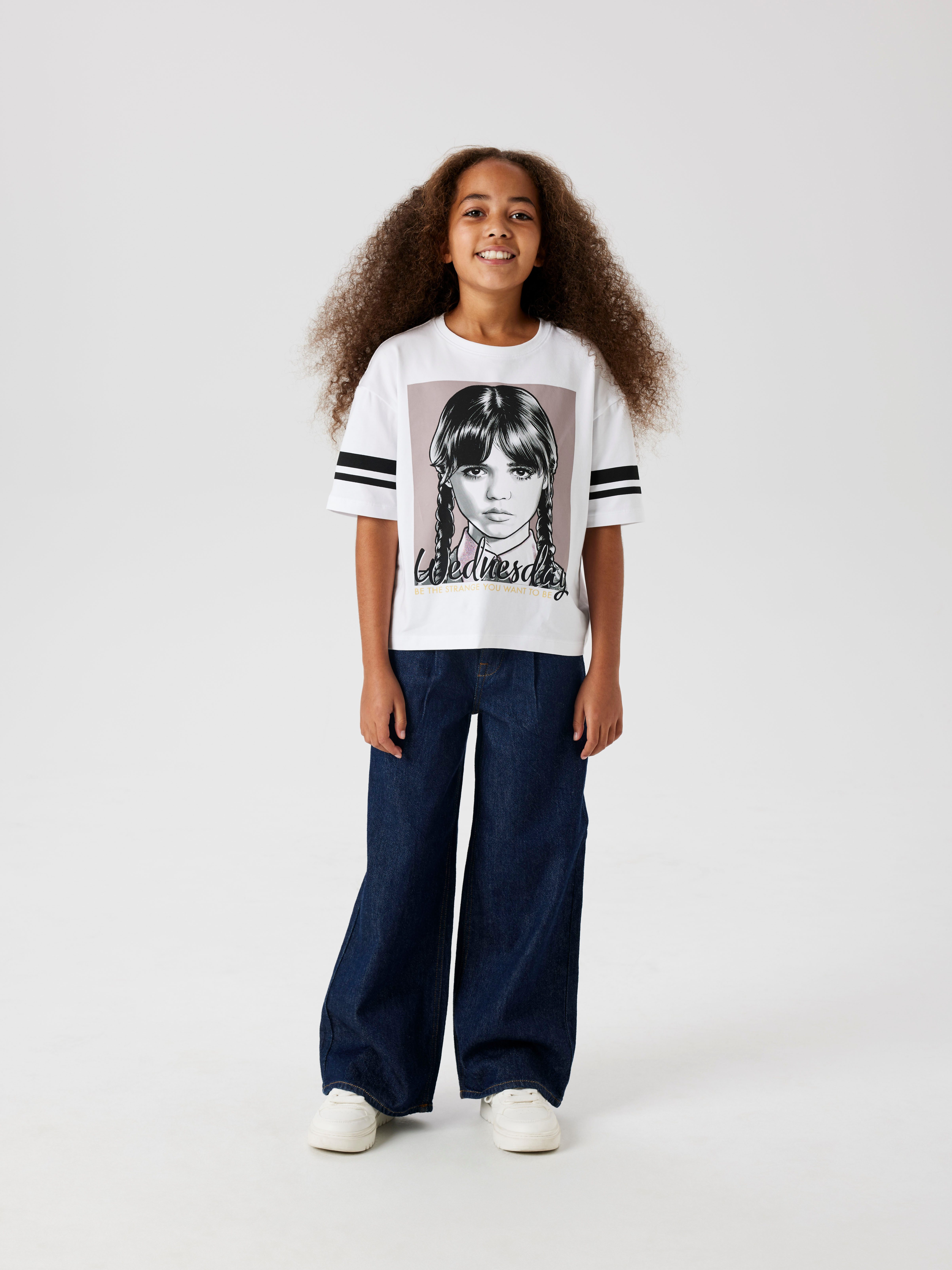 Name It T-shirt NKFJIXINA WED SS RLX TOP BOX NOOS SKY