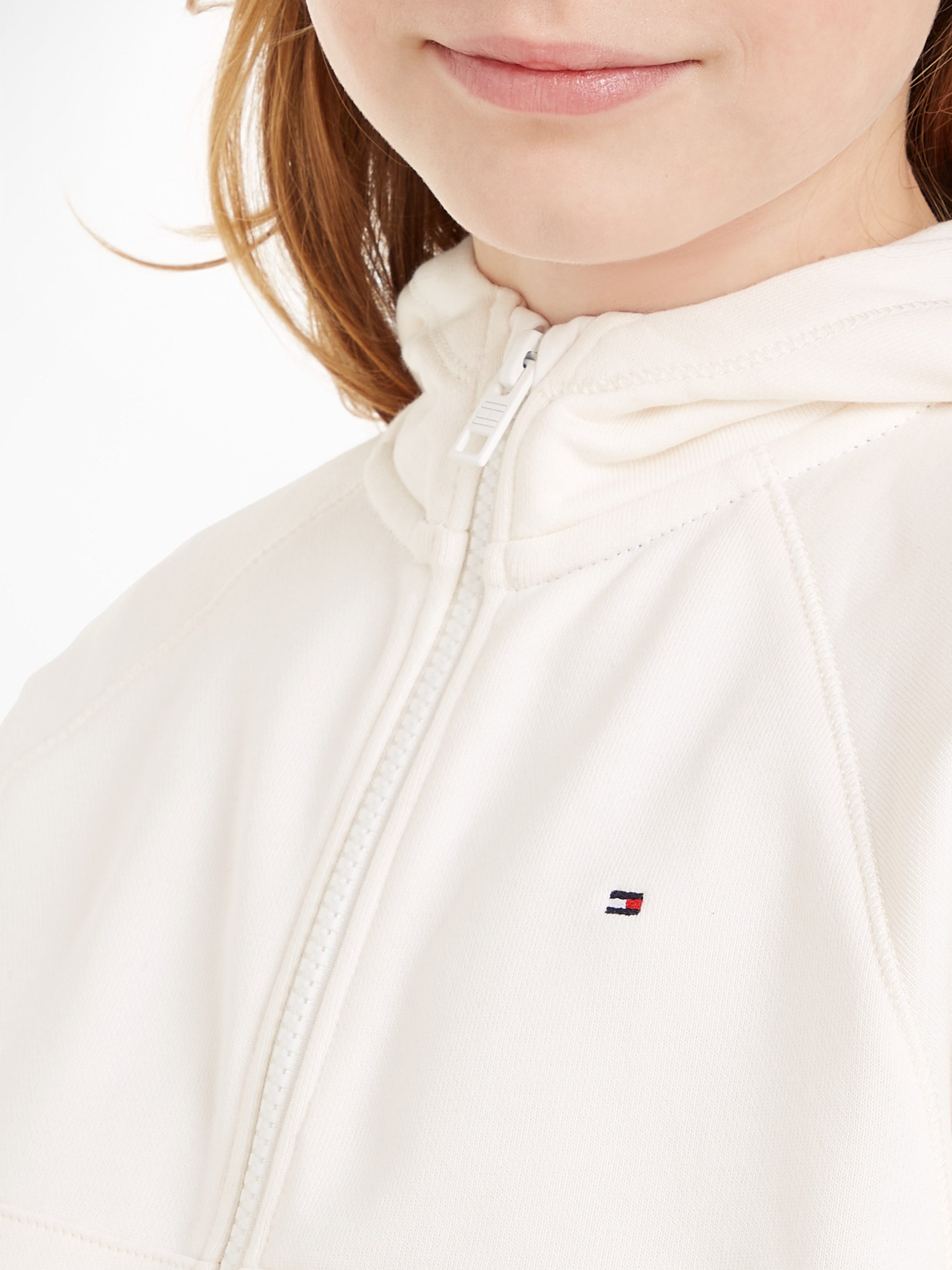 Tommy Hilfiger Sweatvest VARSITY EMBROIDERED ZIP UP Kinderen tot 16 jaar met logostiksel
