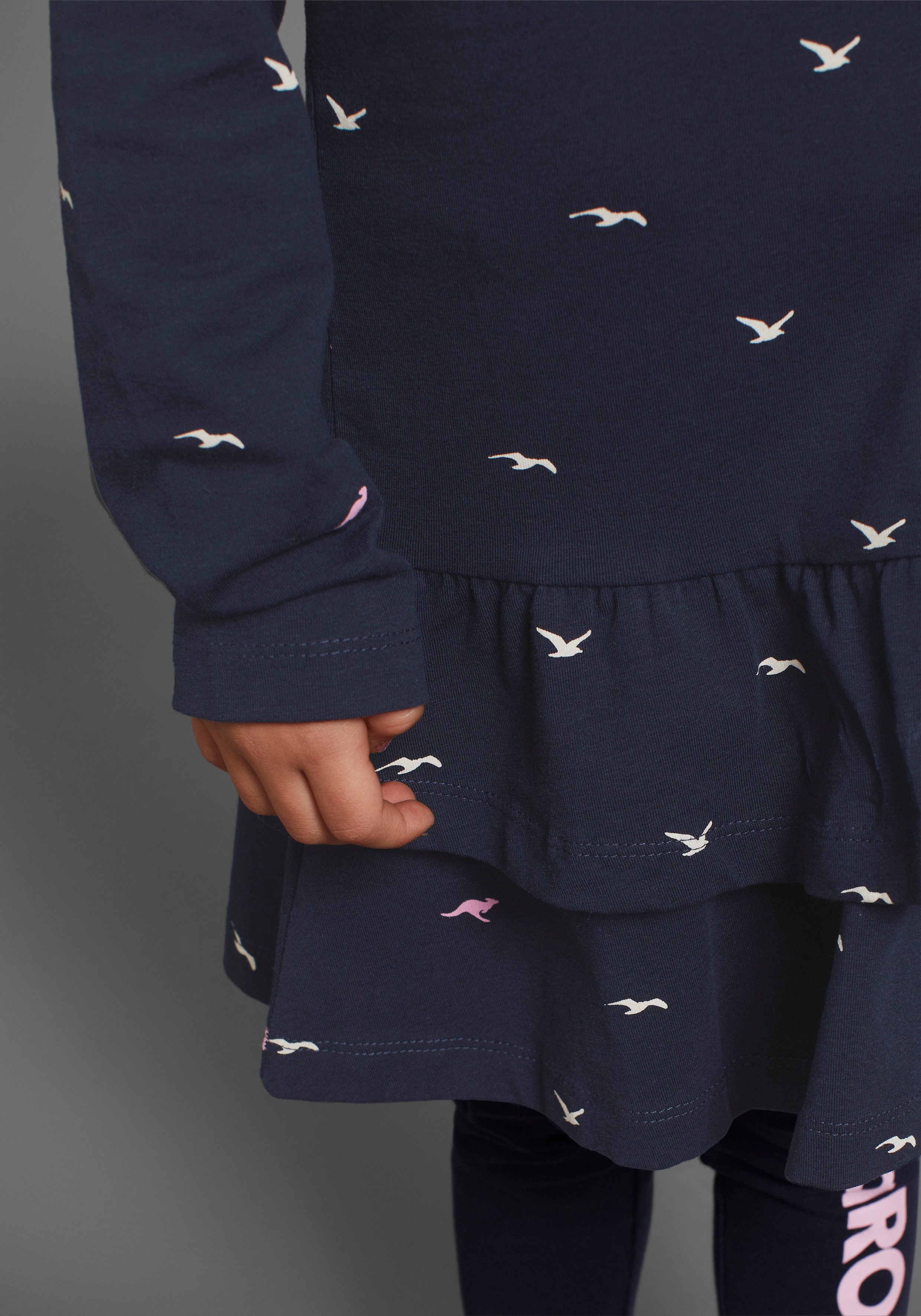 KangaROOS Jerseyjurk KANGAROOS-Allover jurk