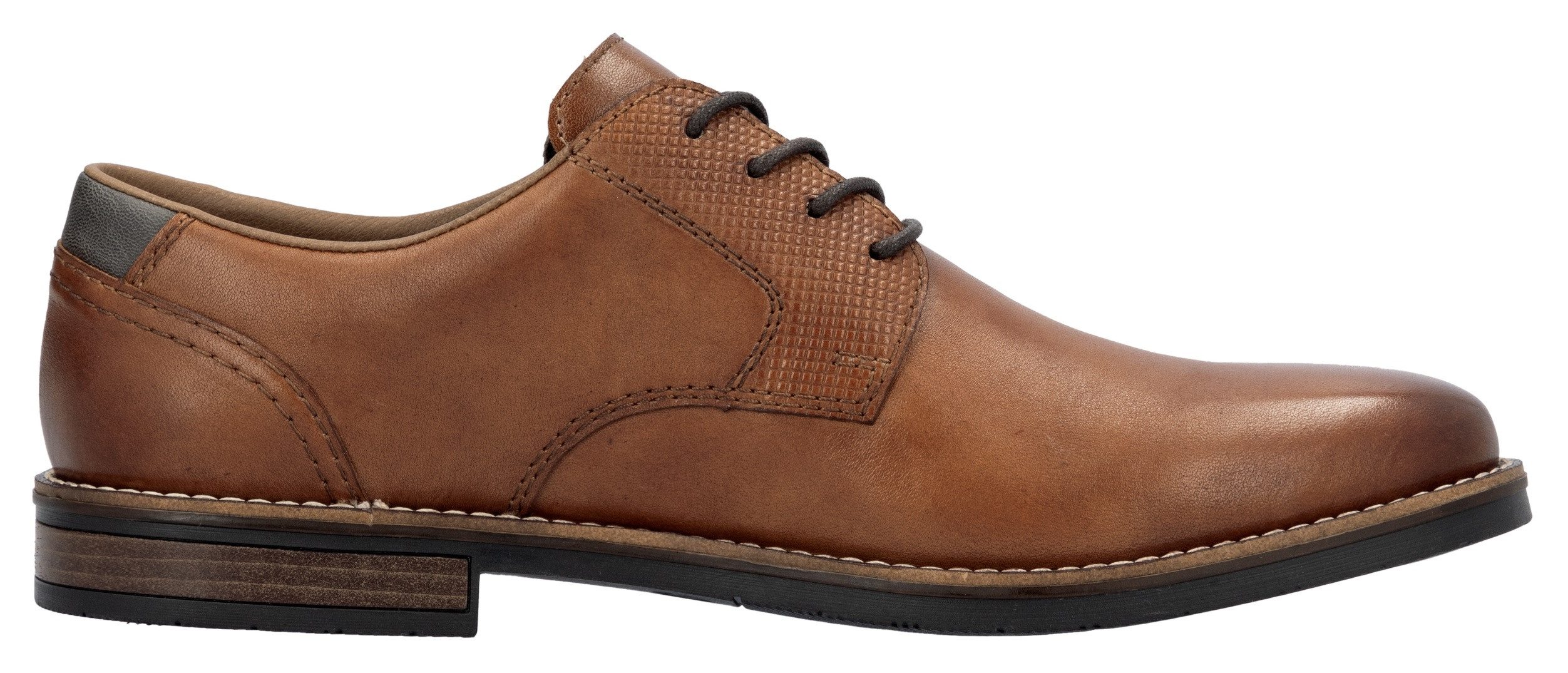 Rieker Veterschoenen zakelijke schoen, lage schoen, feest schoen met leren dekzool
