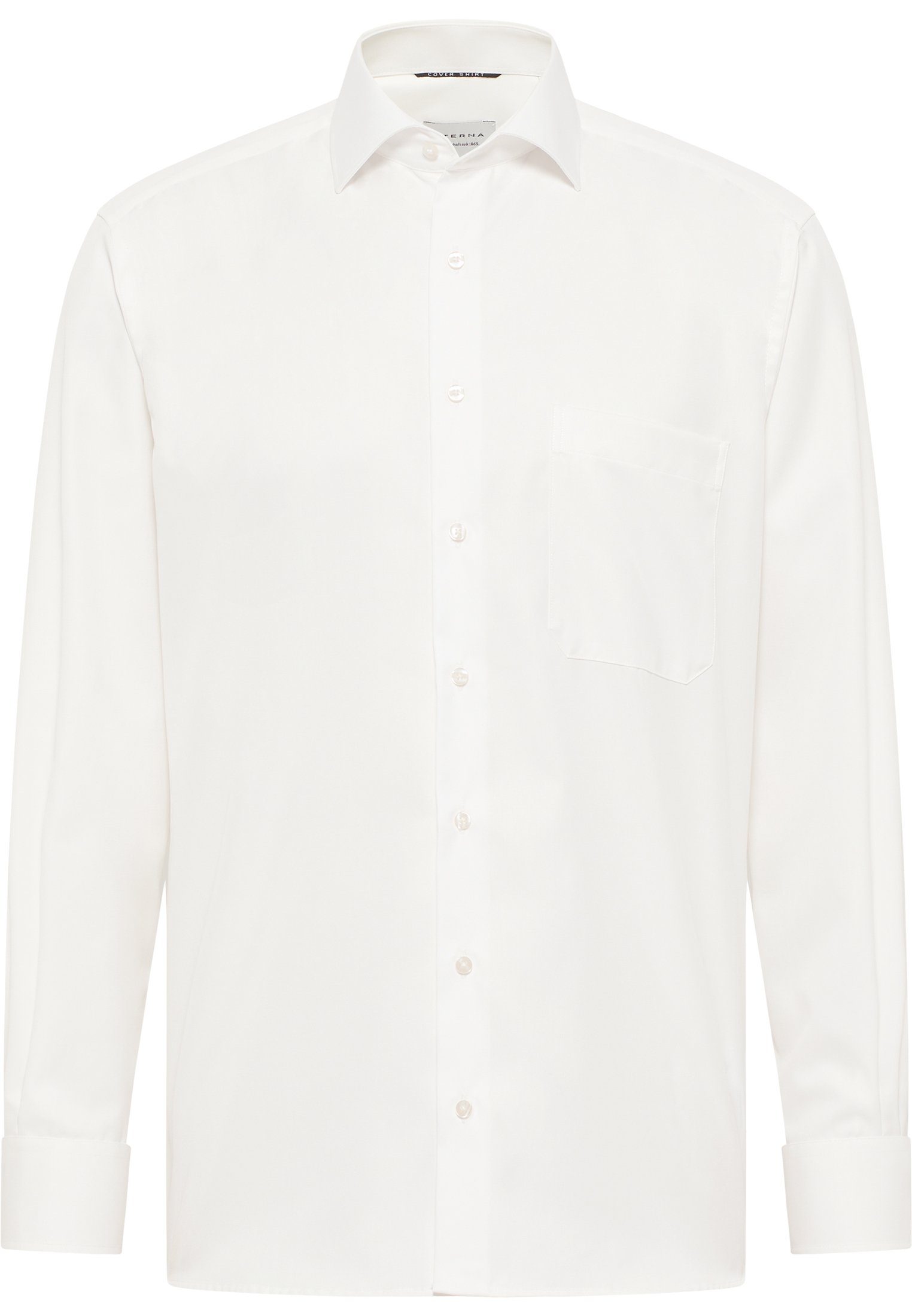 Eterna Overhemd met lange mouwen Comfort fit NON IRON (strijkvrij)