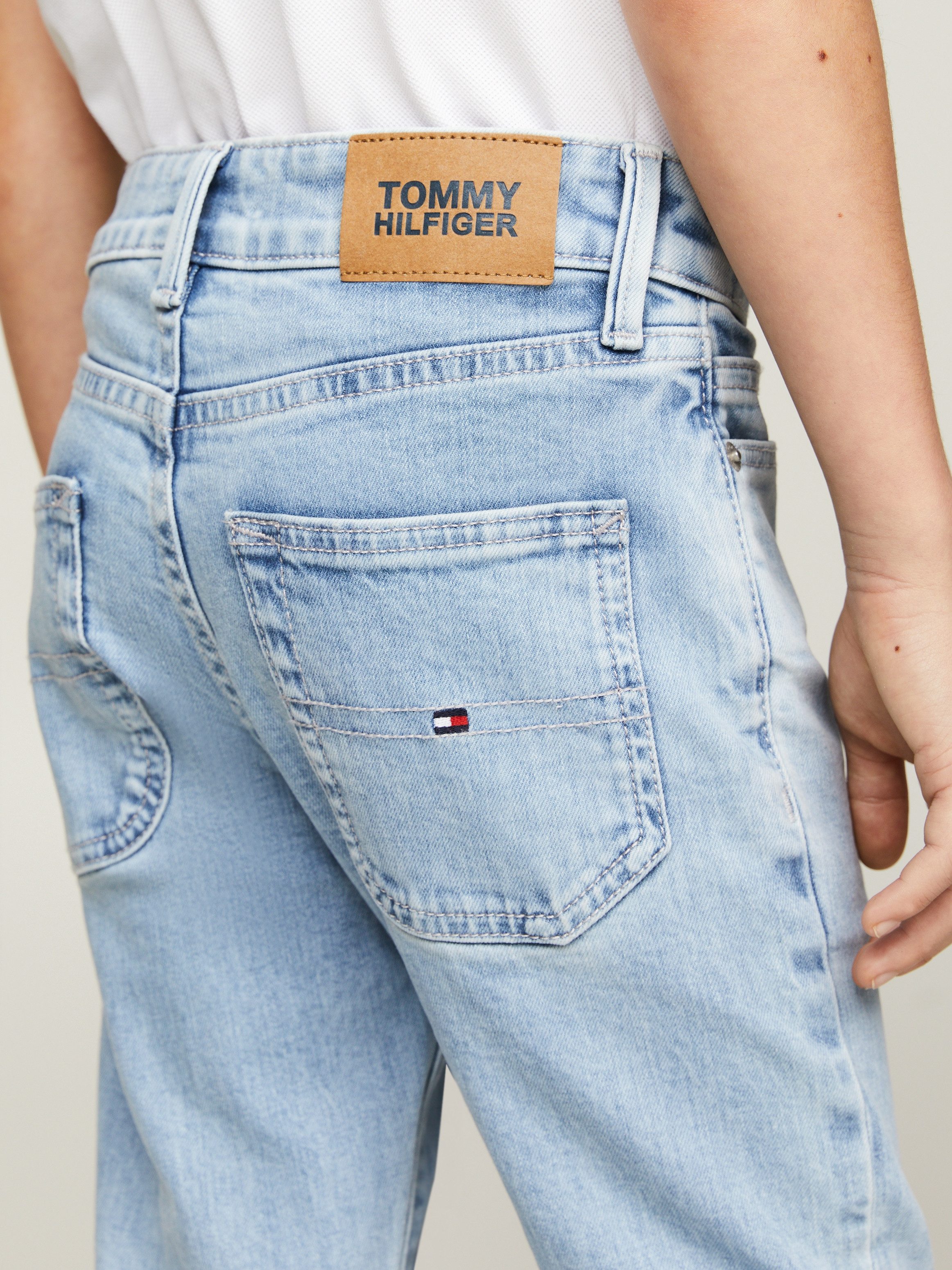 Tommy Hilfiger Straight jeans MODERN STRAIGHT SALT & PEPPER LT