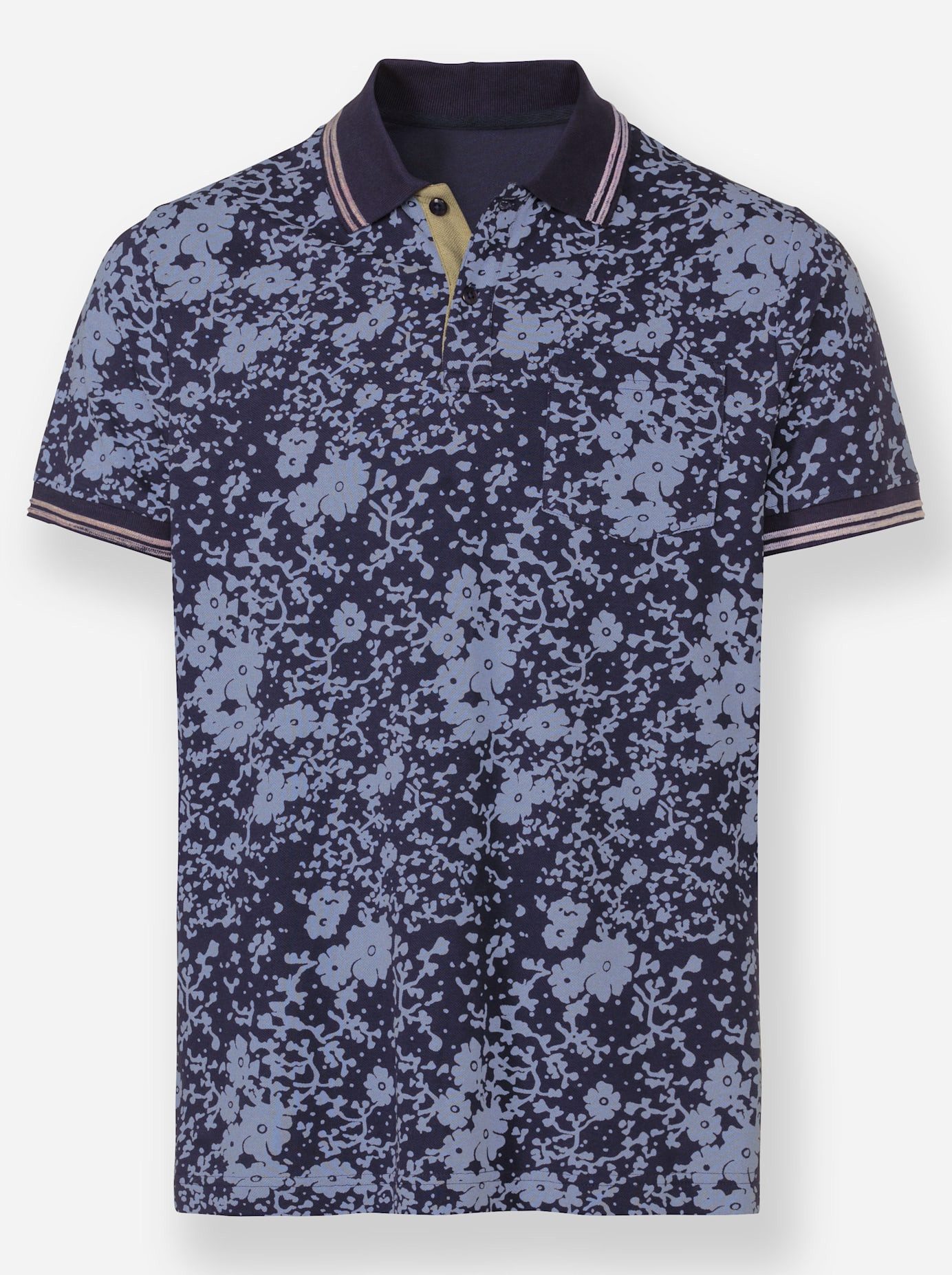 Marco Donati Shirt met korte mouwen Poloshirt met korte mouwen (1-delig)