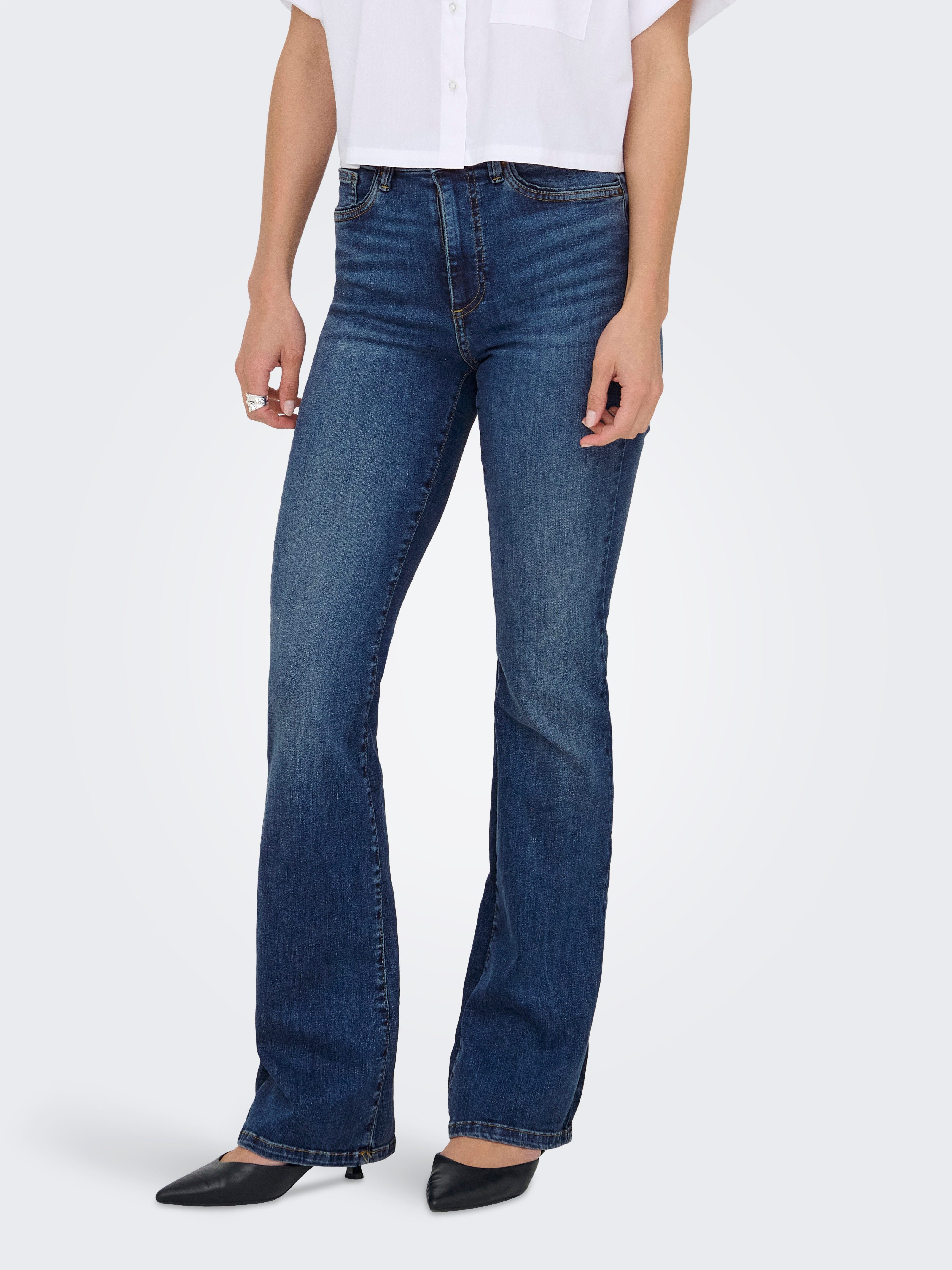 Only Bootcut jeans ONLWAUW HW FLARED DNM TAI540