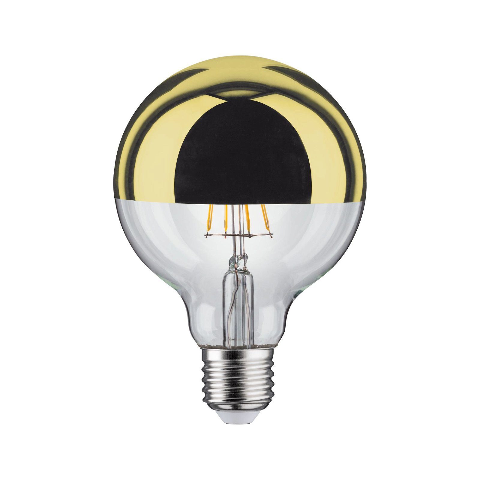 Paulmann Led-verlichting 230V Globe G95 600lm 6,5W 2700K goudkleur (1 stuk)