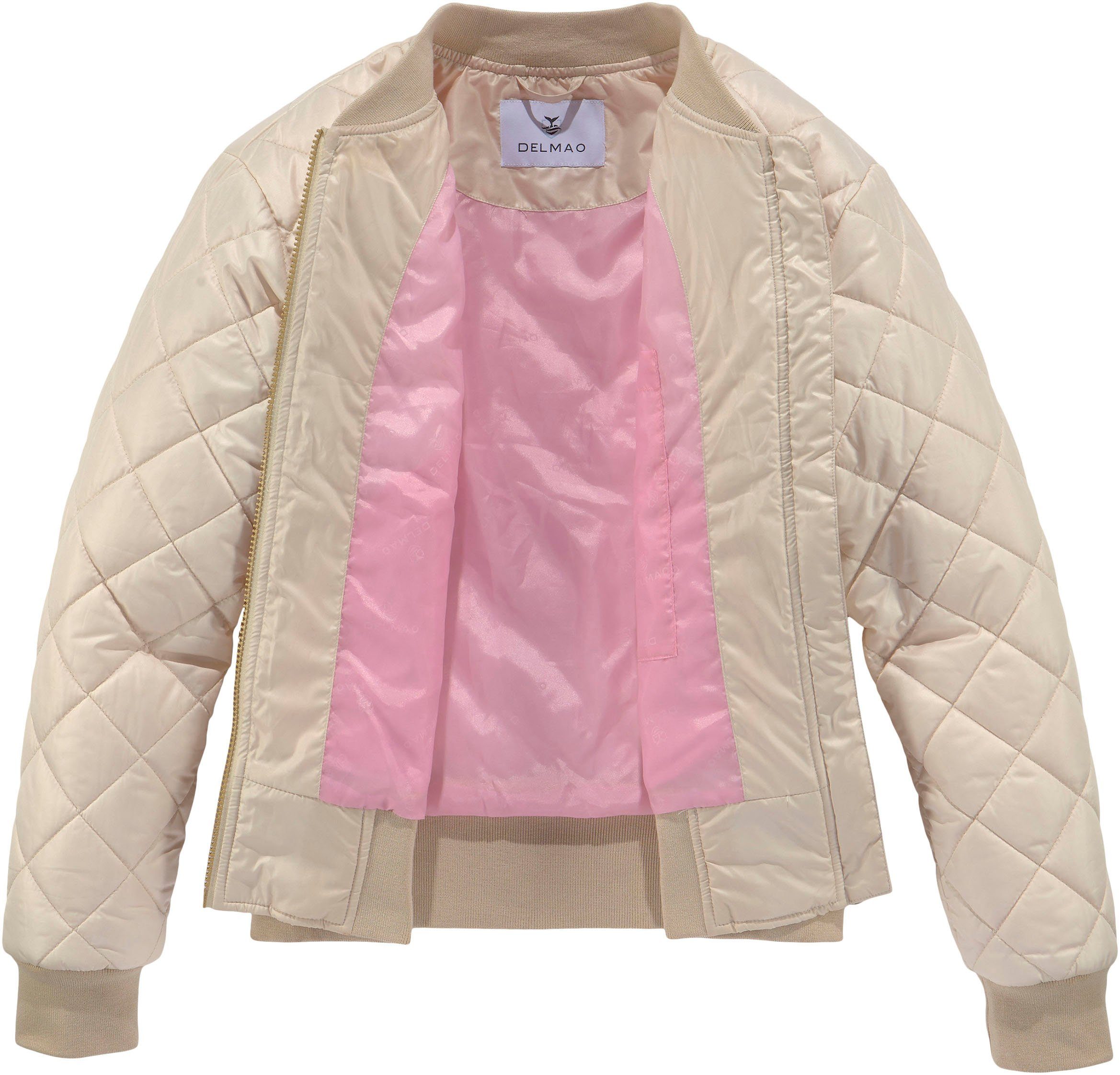 DELMAO Gewatteerde jas in blousonmodel
