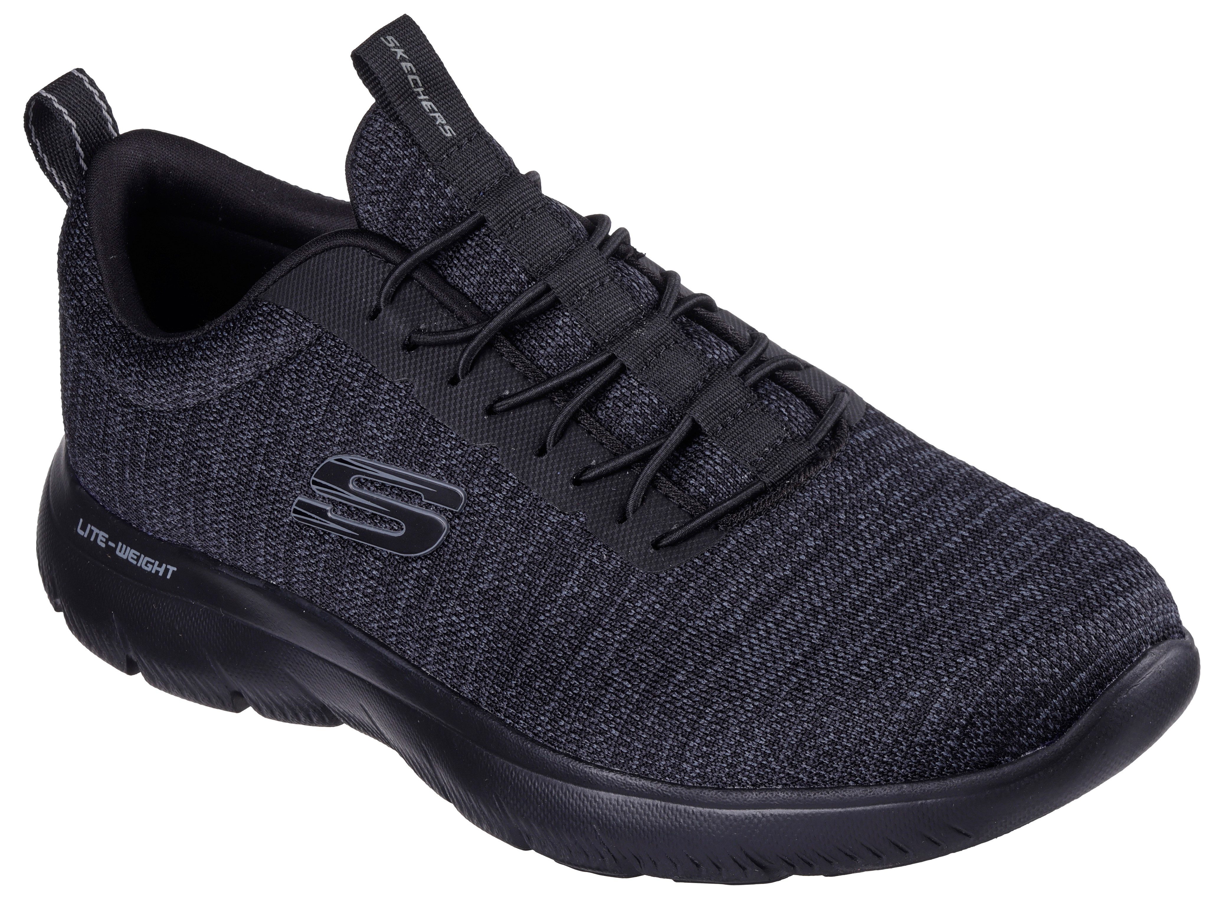 Skechers Slip-on sneakers SUMMITS- slippers vrijetijdsschoen lage schoen met elastische veters