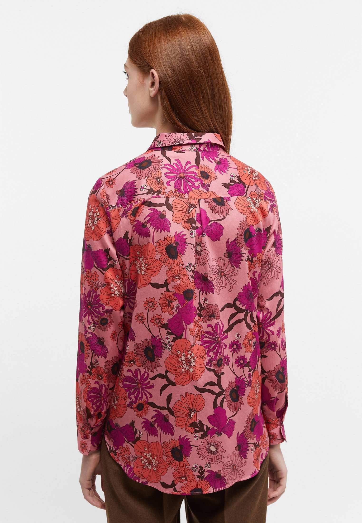 Eterna Overhemdblouse Regular fit EASY IRON (gemakkelijk te strijken)