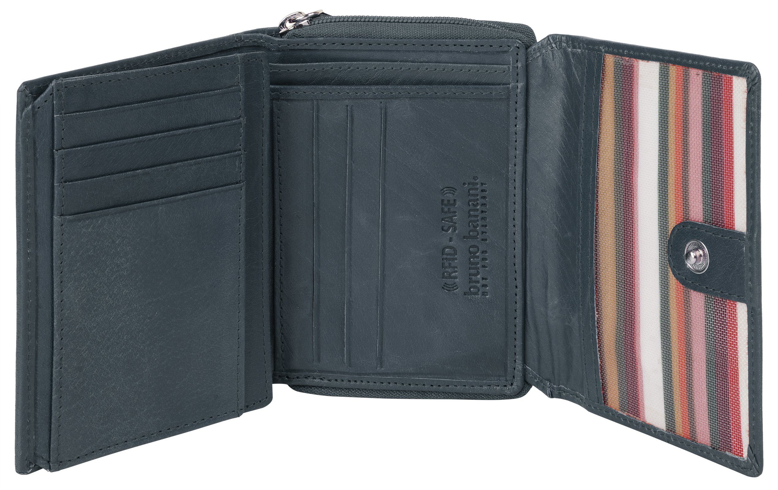 Bruno Banani Portemonnee Mandala echt leder