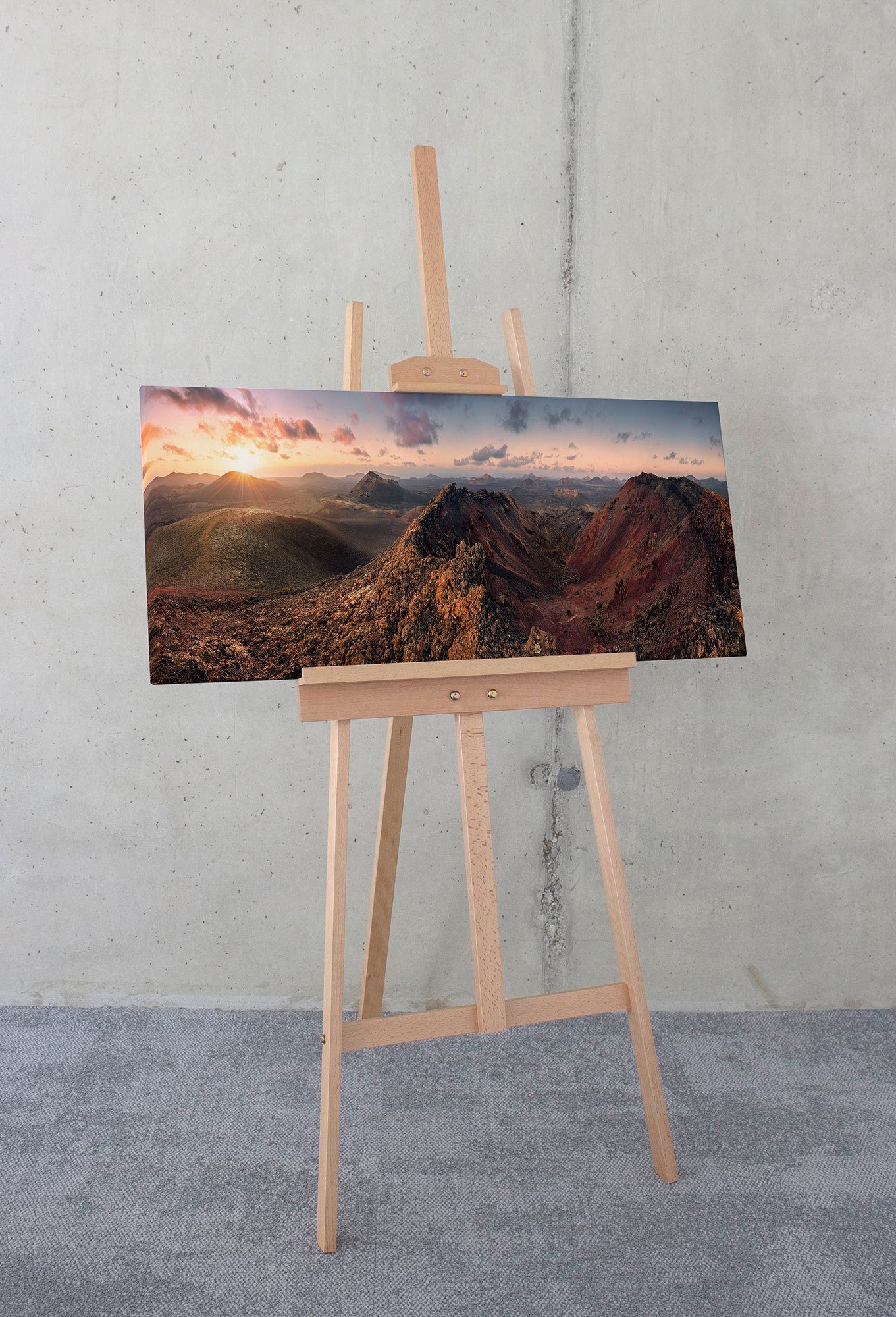 Komar Artprint op linnen Primeval Days - Afmeting 90 x 40 cm (1 stuk)