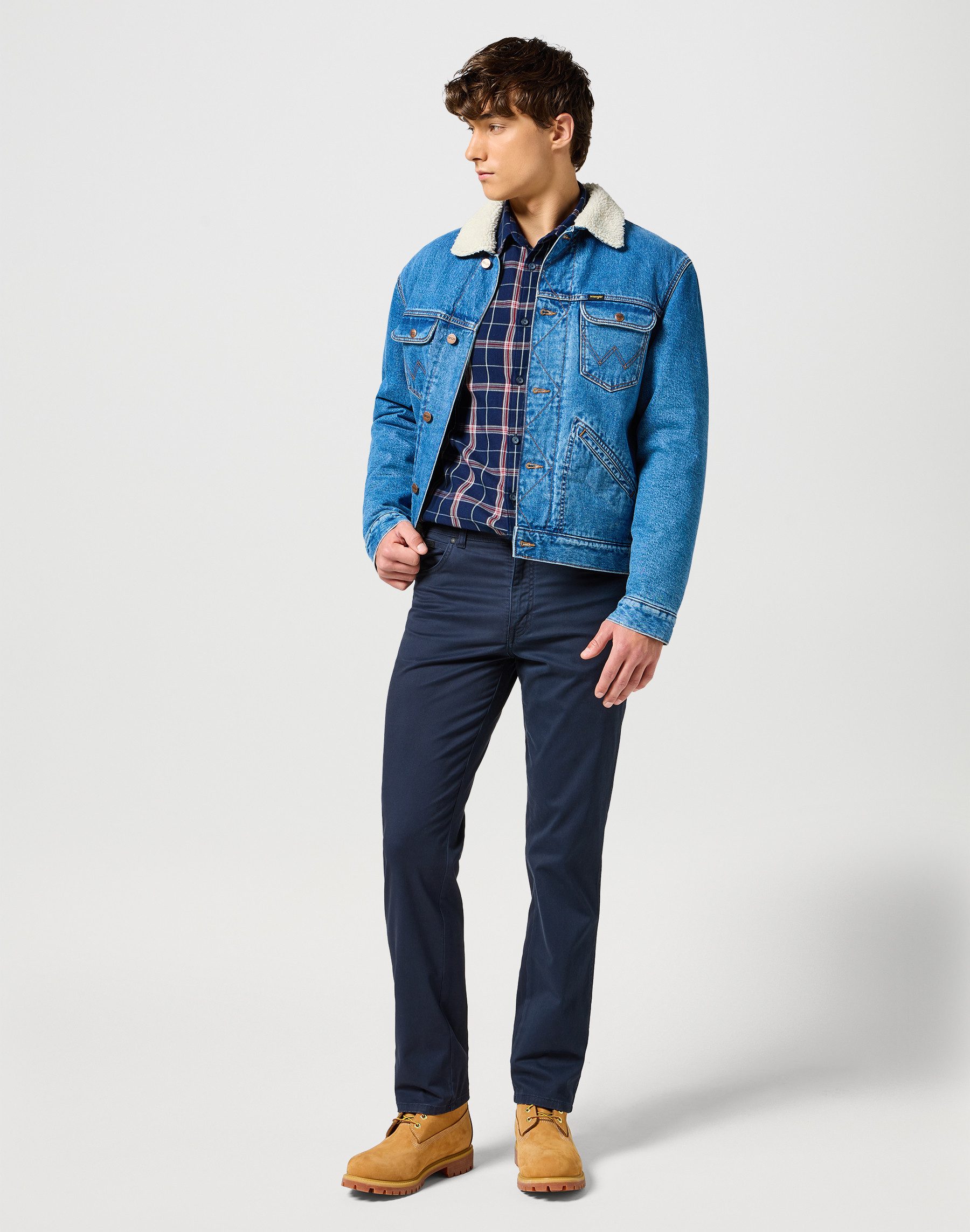 Wrangler Overhemd met lange mouwen 1 PKT SHIRT met geruit patroon