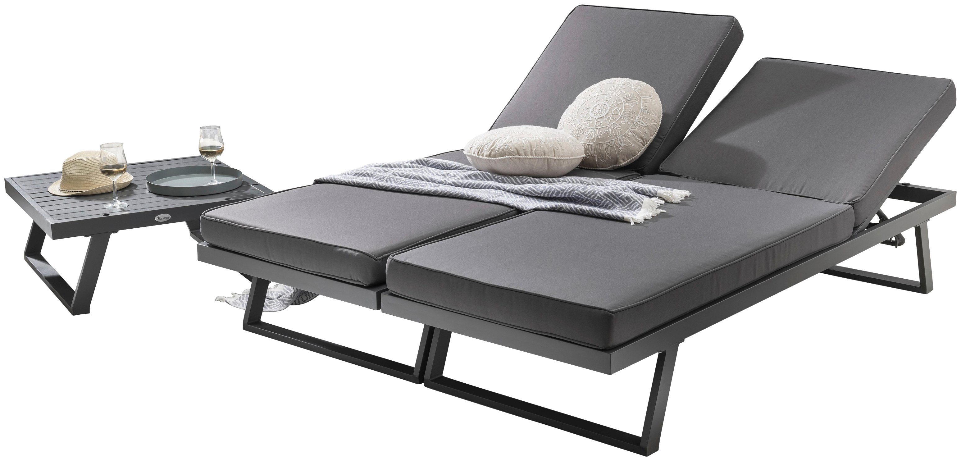 Destiny Tuinset Manhattan Aluminium, textiel (set, 13-delig)