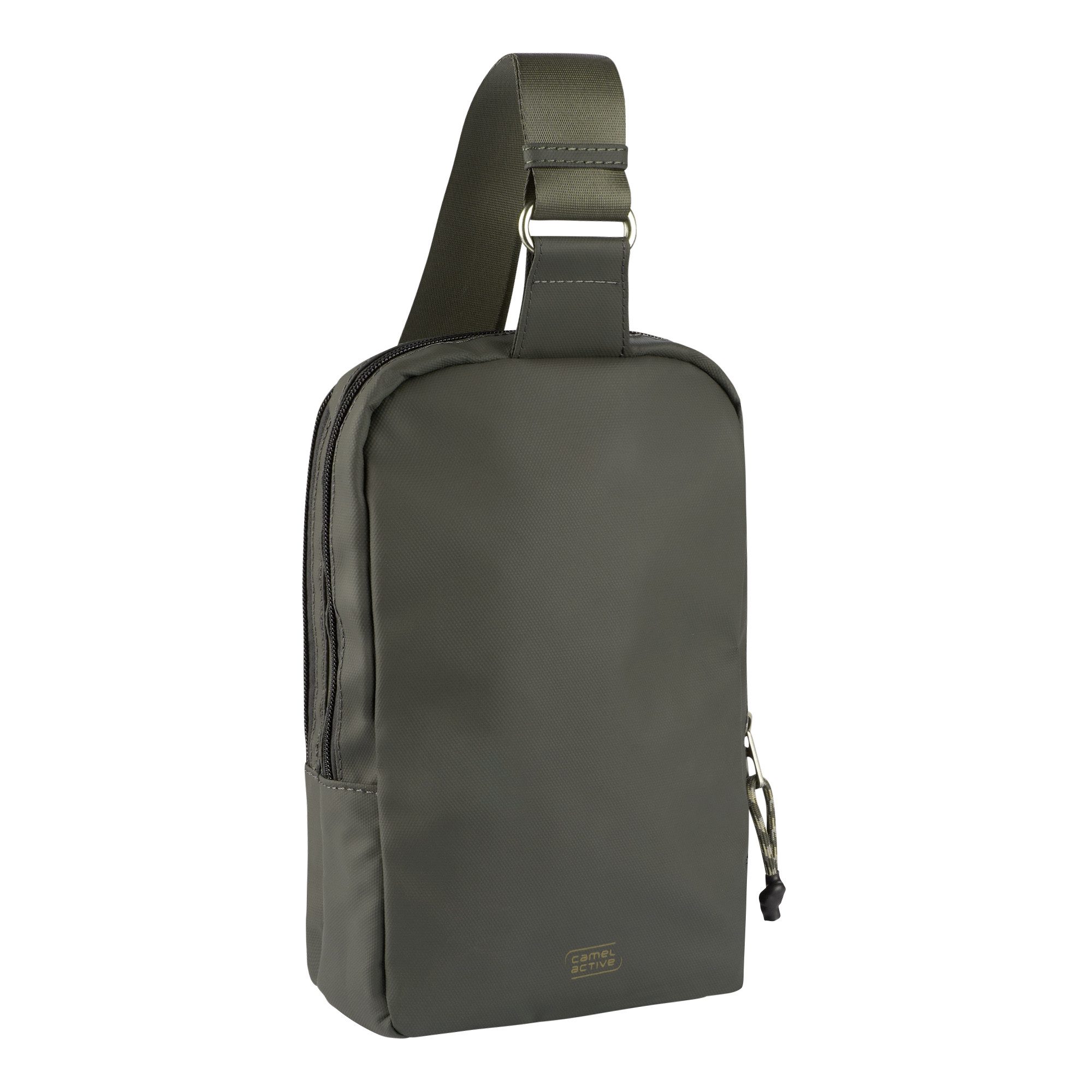 camel active Rugzak Explore waterafstotend gerecycled nylon en reflecterende ritsen