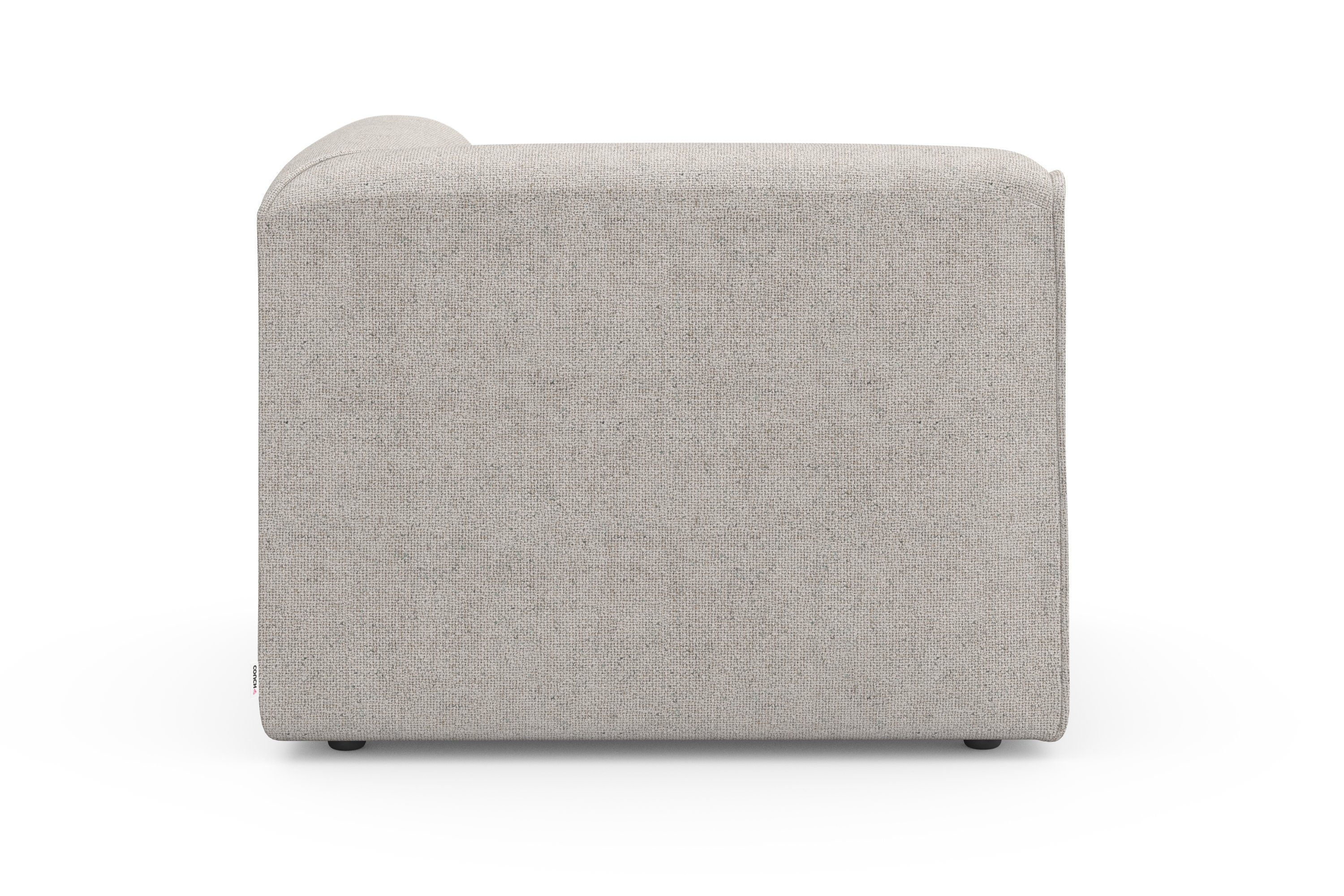 RAUM.ID Bank-hoekelement Merid, sofa-element, afmetingen B/D/H: 97/97/46 cm als module of apart te gebruiken, voor individuele samenstelling