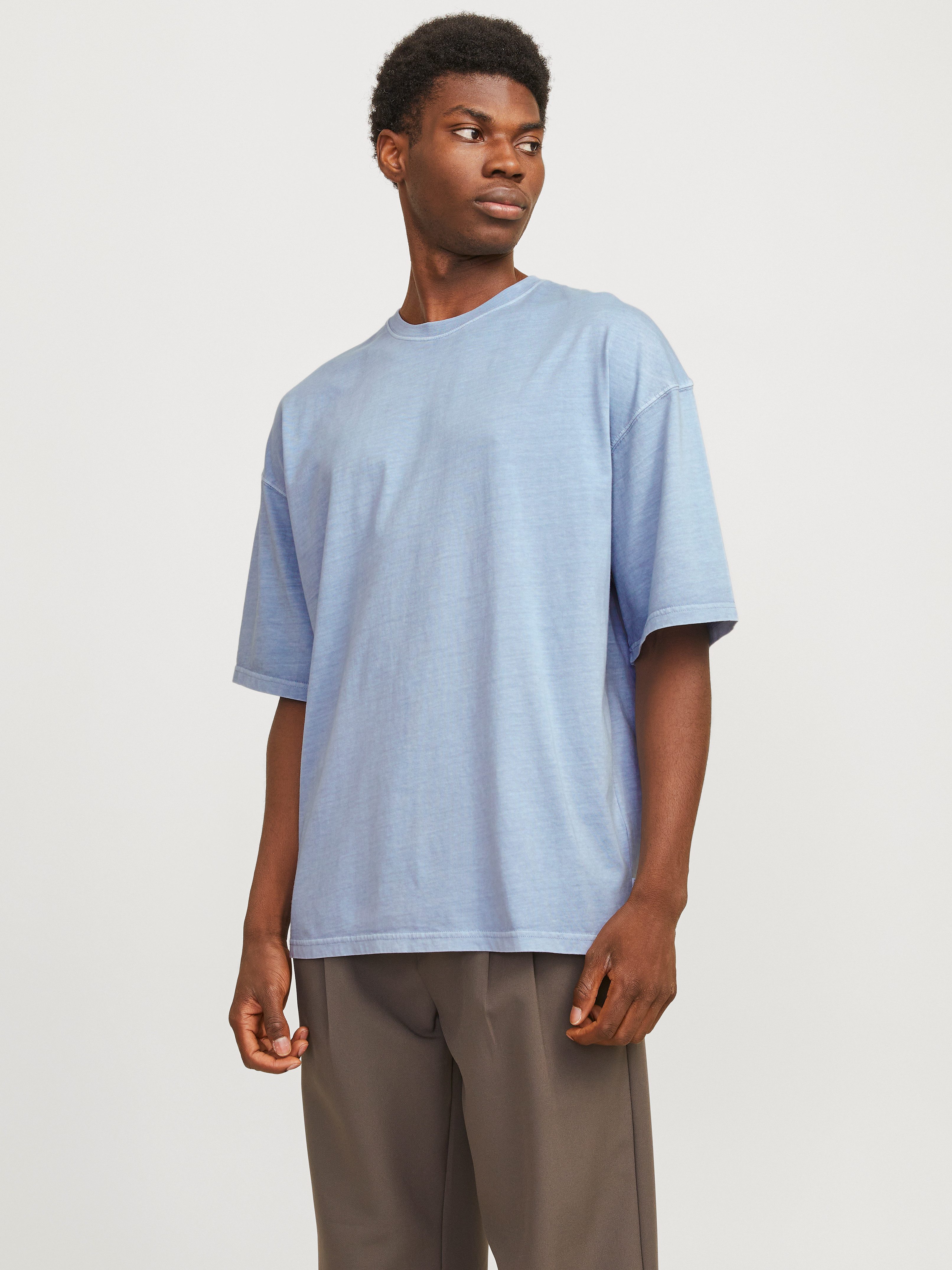 Jack & Jones Shirt met ronde hals JJECHARGE FADED TEE O-NECK NOOS