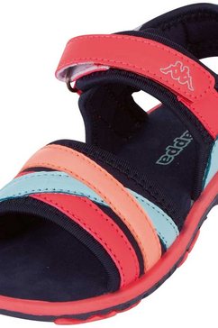 kappa sandalen kimara kids met meerkleurige antislipzool blauw