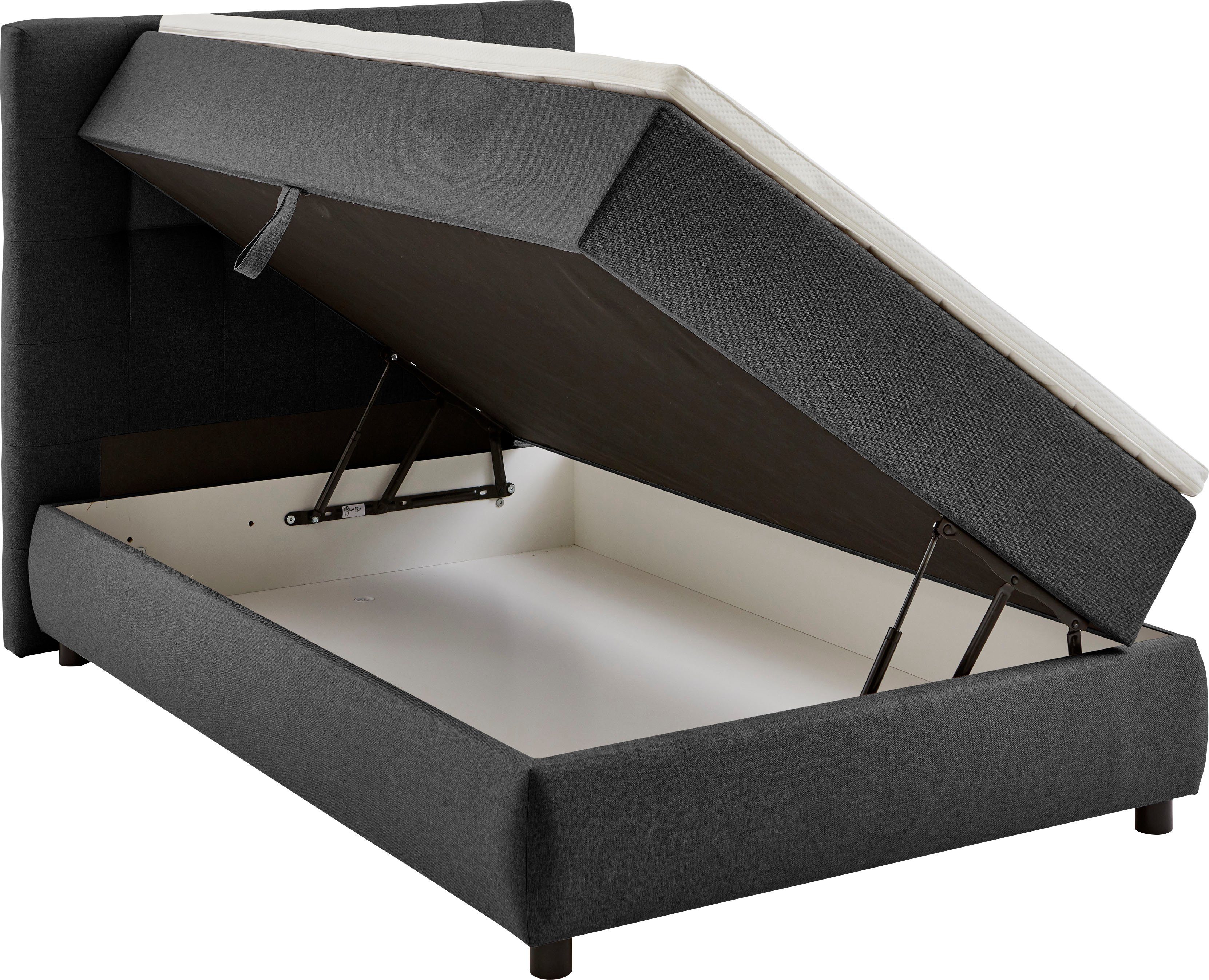 ATLANTIC home collection Boxspring Lilo inclusief bedkist en topper
