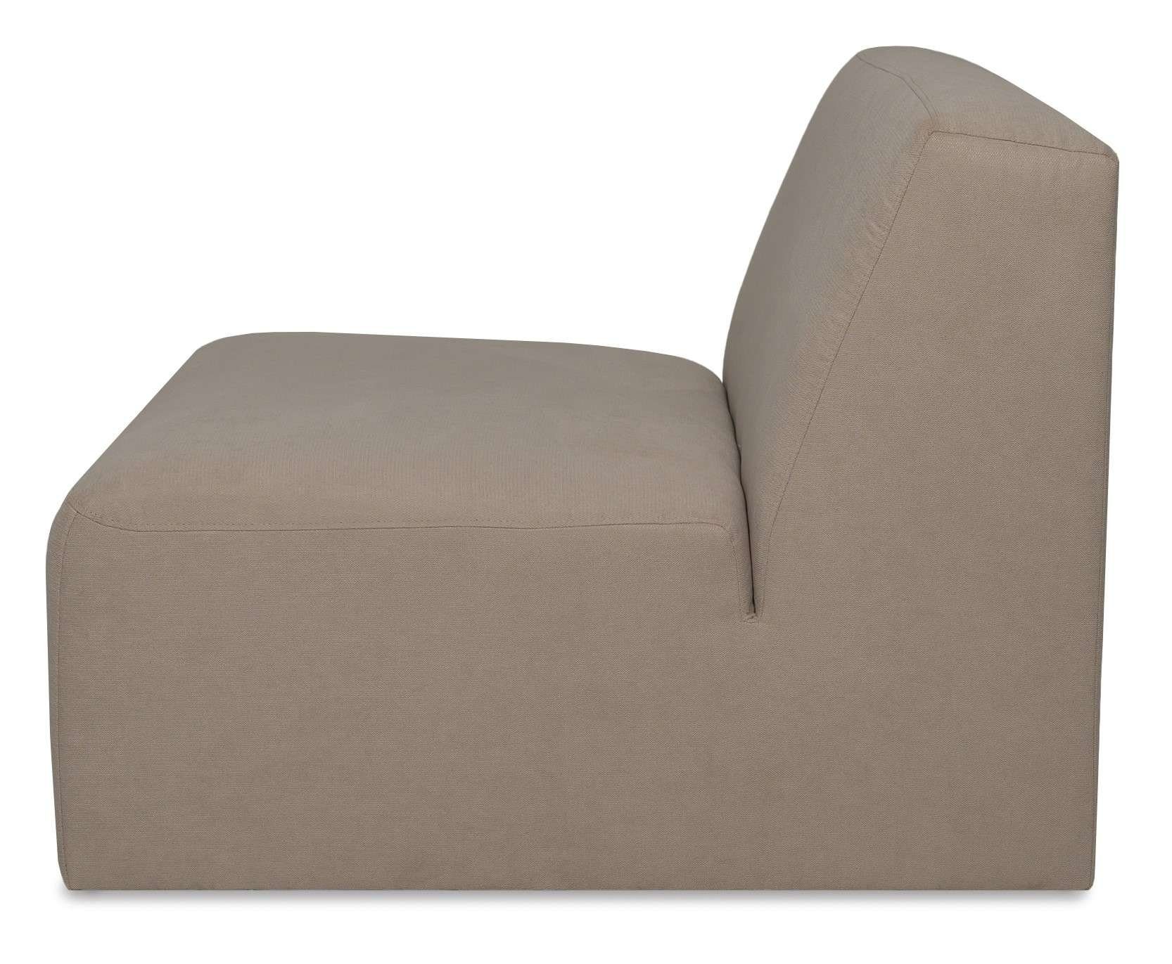 INOSIGN 1,5-zitsbank Kelani met decoratieve knoopdetails op de armleuningen