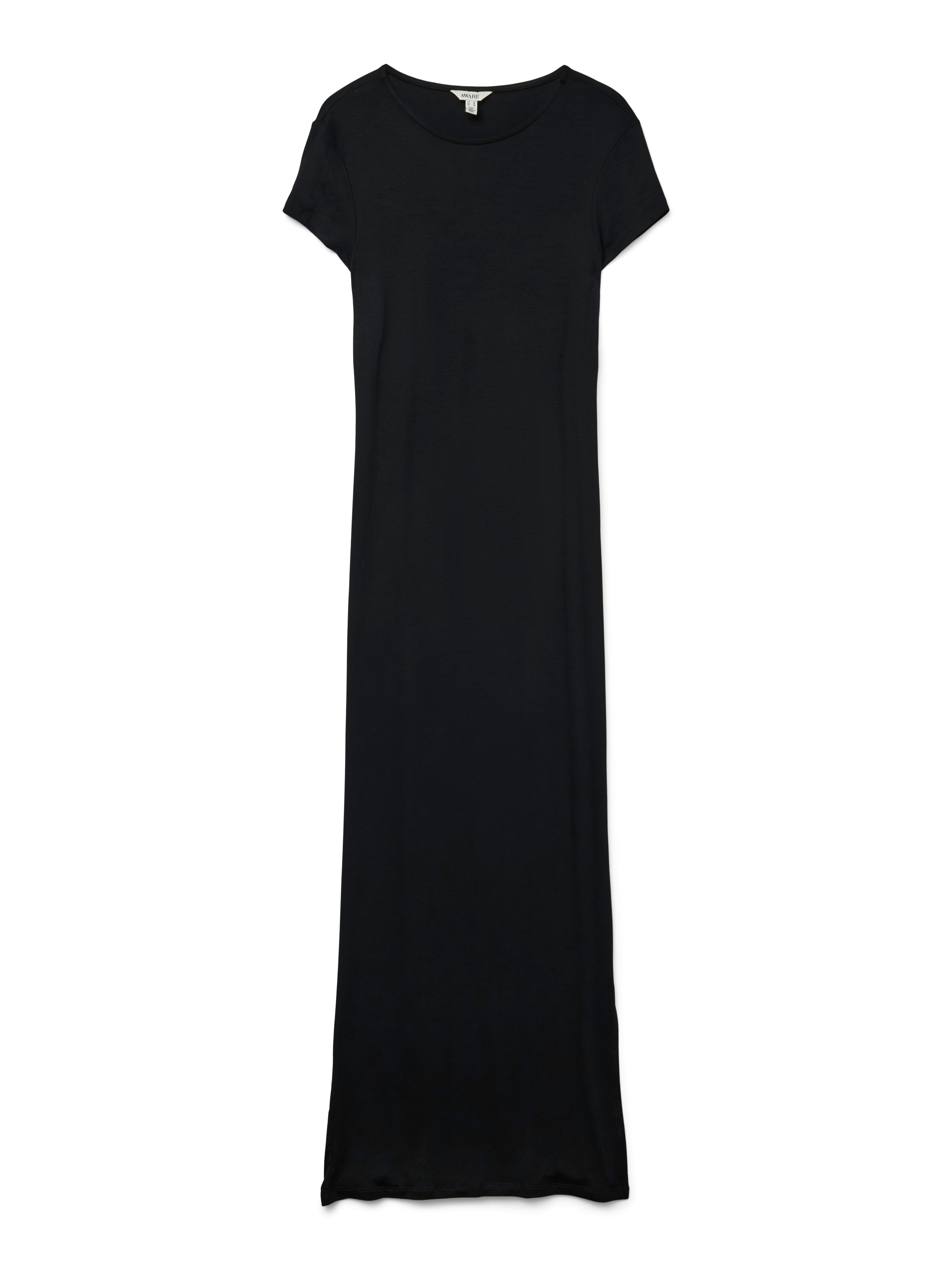 Vero Moda Maxi-jurk VMSAANVI SS O-NECK ANKLE DRESS VMA NOOS