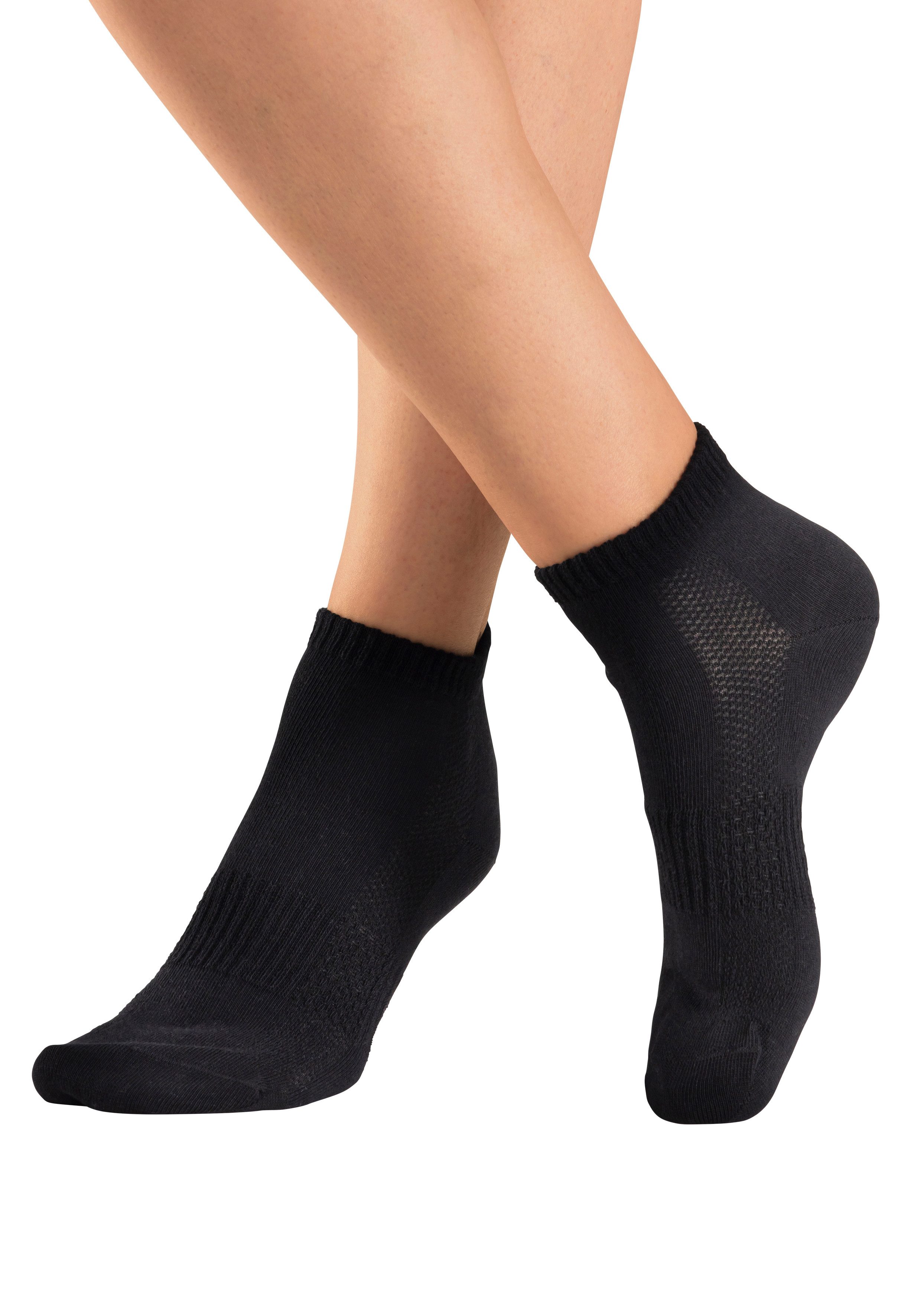 H.I.S Sportsokken Korte sokken en sneakersokken in één verpakking (set, 6 paar)