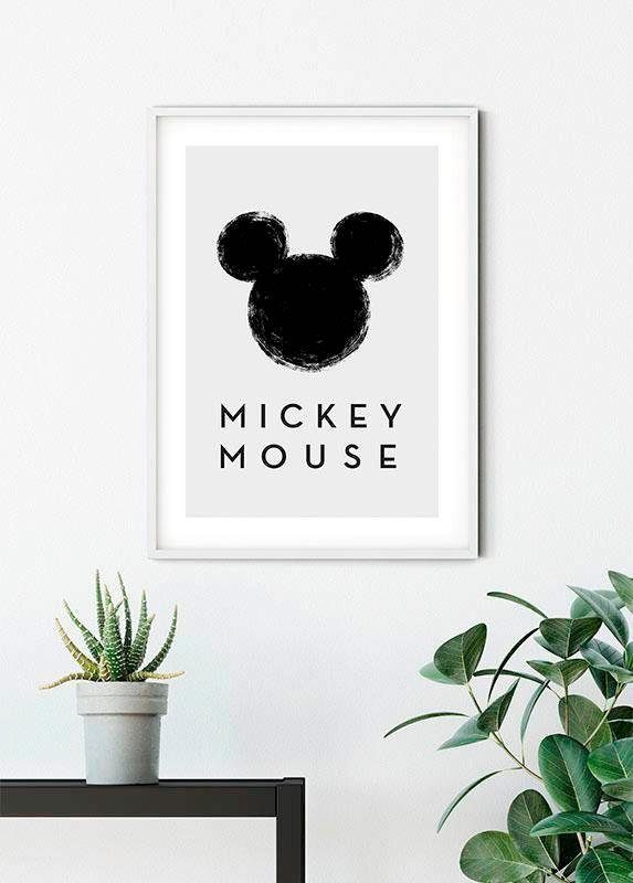 Komar XXL poster Mickey Mouse Silhouette