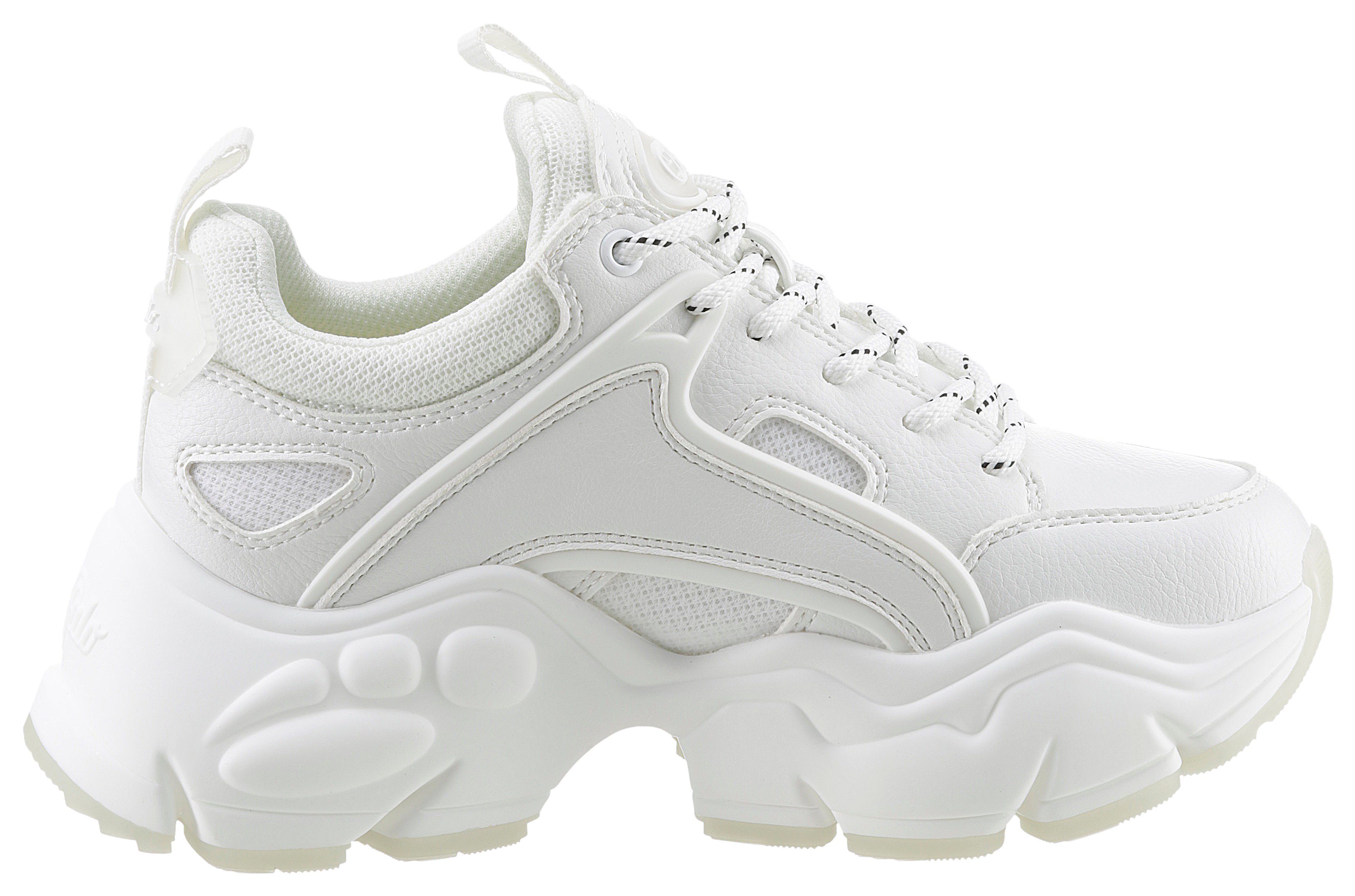 Buffalo Sneakers BINARY in monochrome uitstraling, vrijetijdsschoen, lage schoen, veterschoen