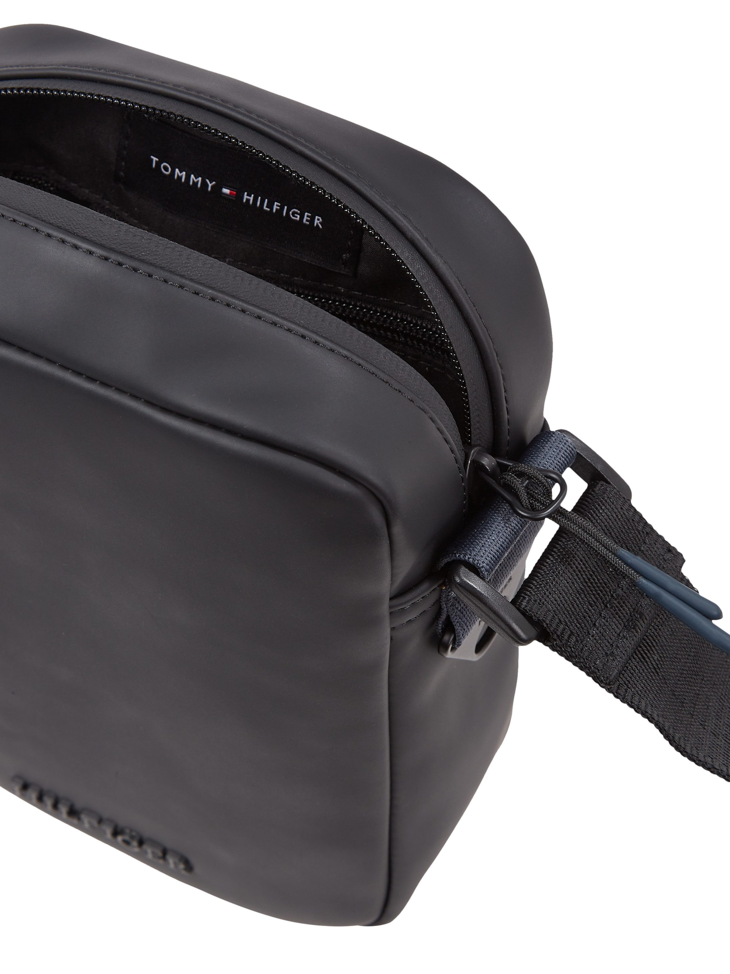 Tommy Hilfiger Schoudertas TH SEAONAL MINI REPORTER , heren mini bag, vrijetijds tas, schoudertas met logo-opdruk