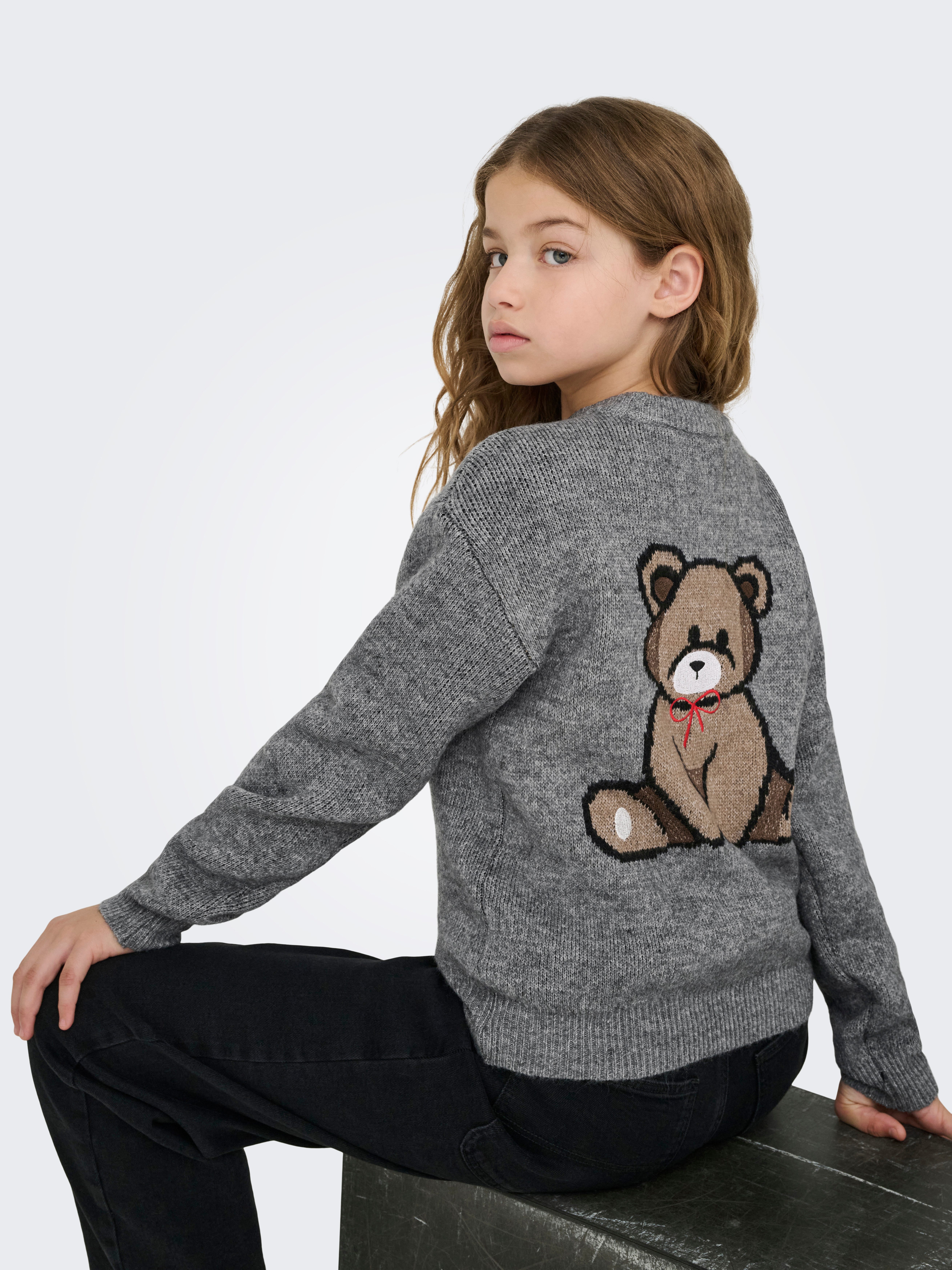 KIDS ONLY Gebreide trui KOGTEDDY L/S PULLOVER KNT NOOS