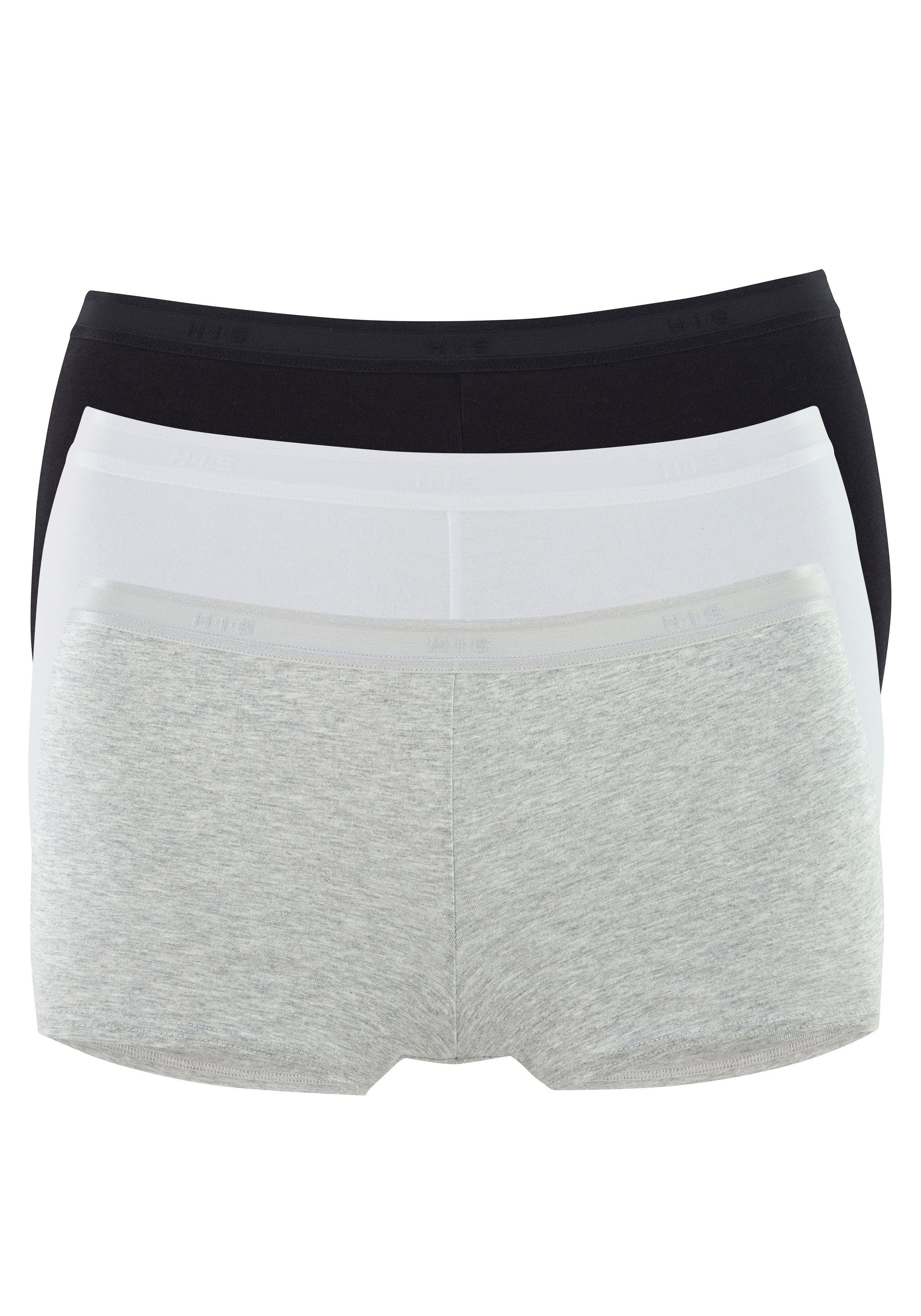 H.I.S Boxershort elastische katoenkwaliteit (Set van 3)