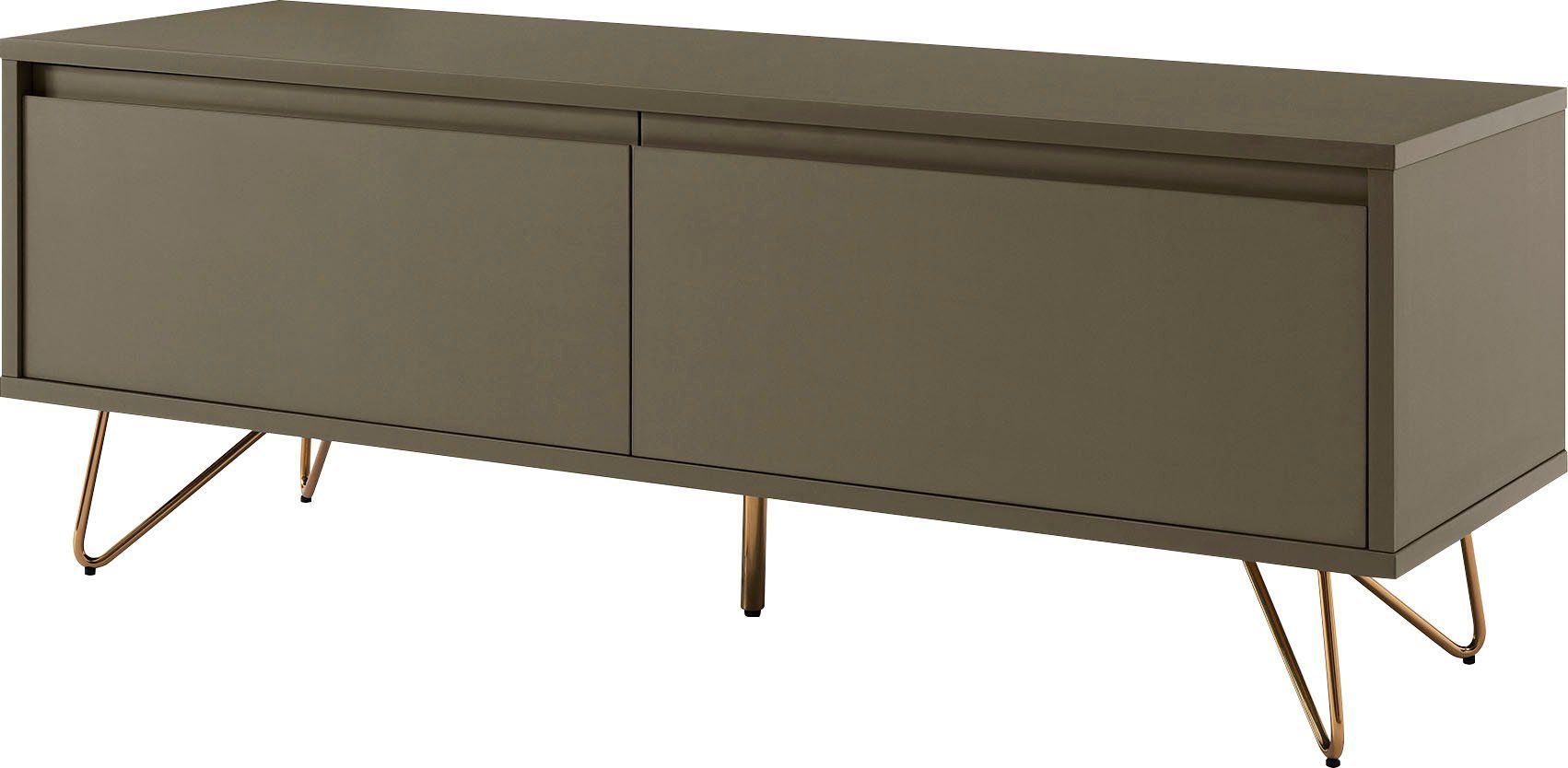 SalesFever Tv-meubel Commode met kleppendempers, hairpin benen