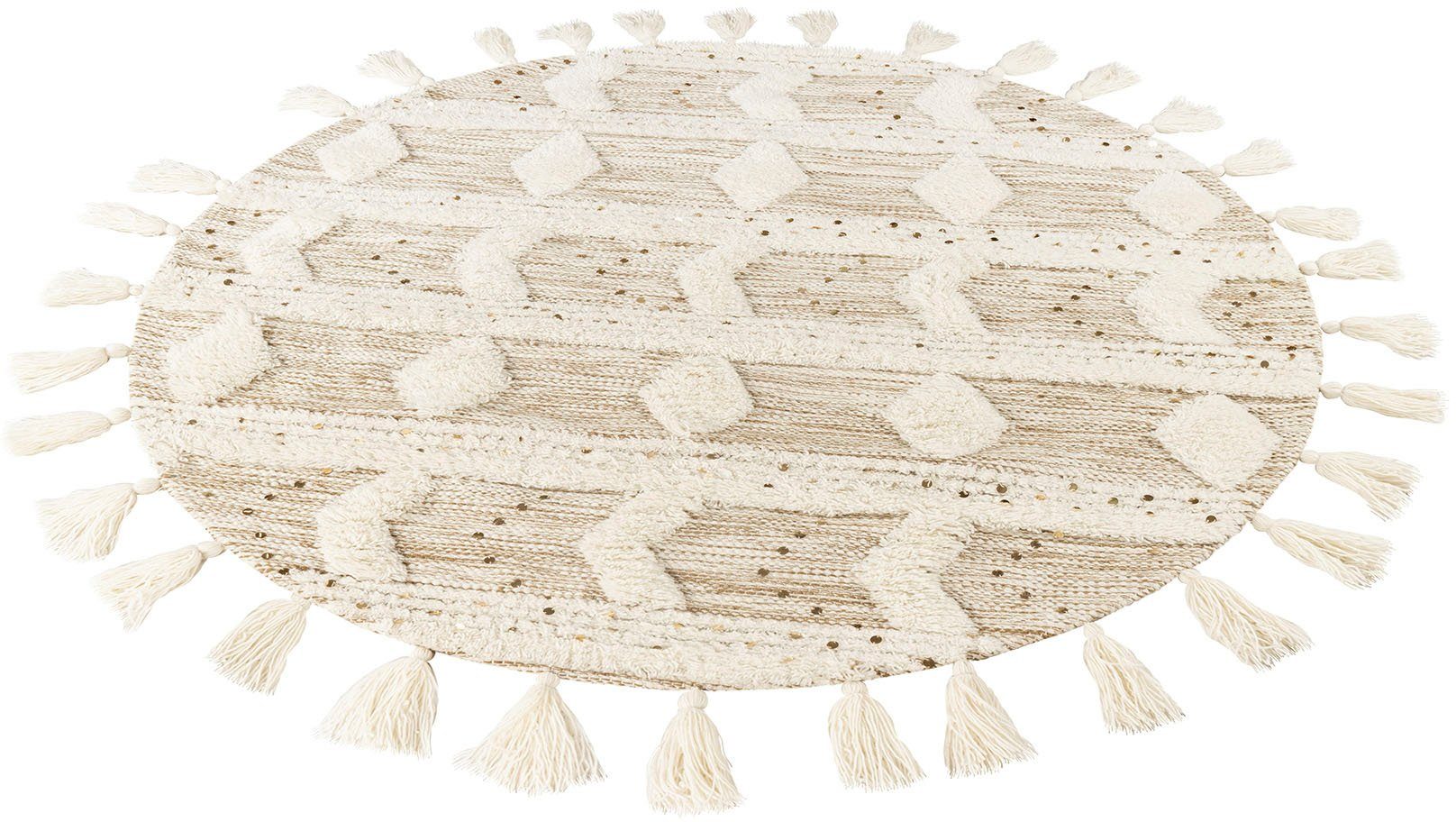 me gusta Wollen kleed Bohist 425 Woonkamer, reliëfstructuur, boho, etno