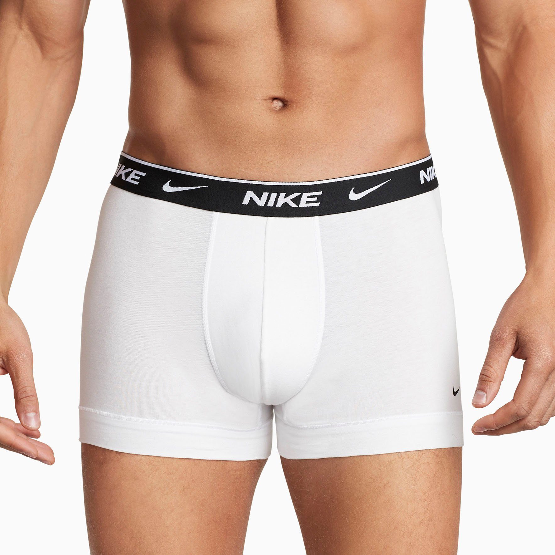 NIKE Underwear Boxershort TRUNK 3PK van katoen-stretch (3 stuks)