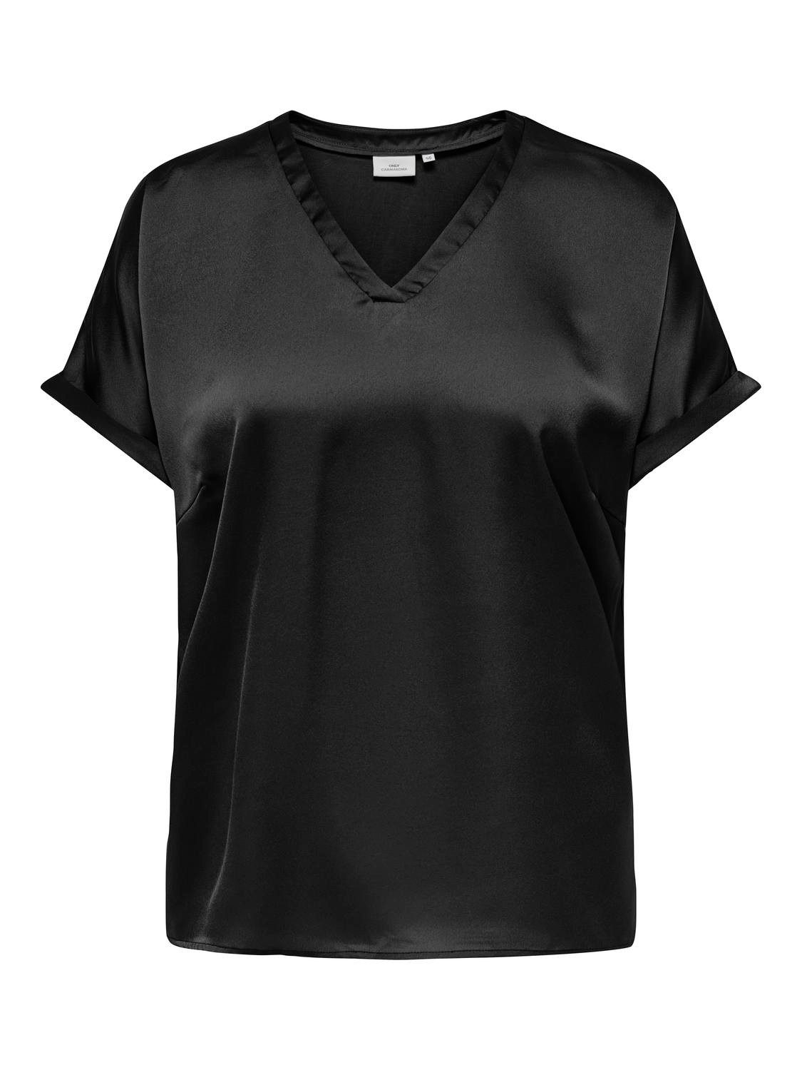 ONLY CARMAKOMA Shirt met korte mouwen CARBRYNJA LIFE S S IN-ONE TOP WVN