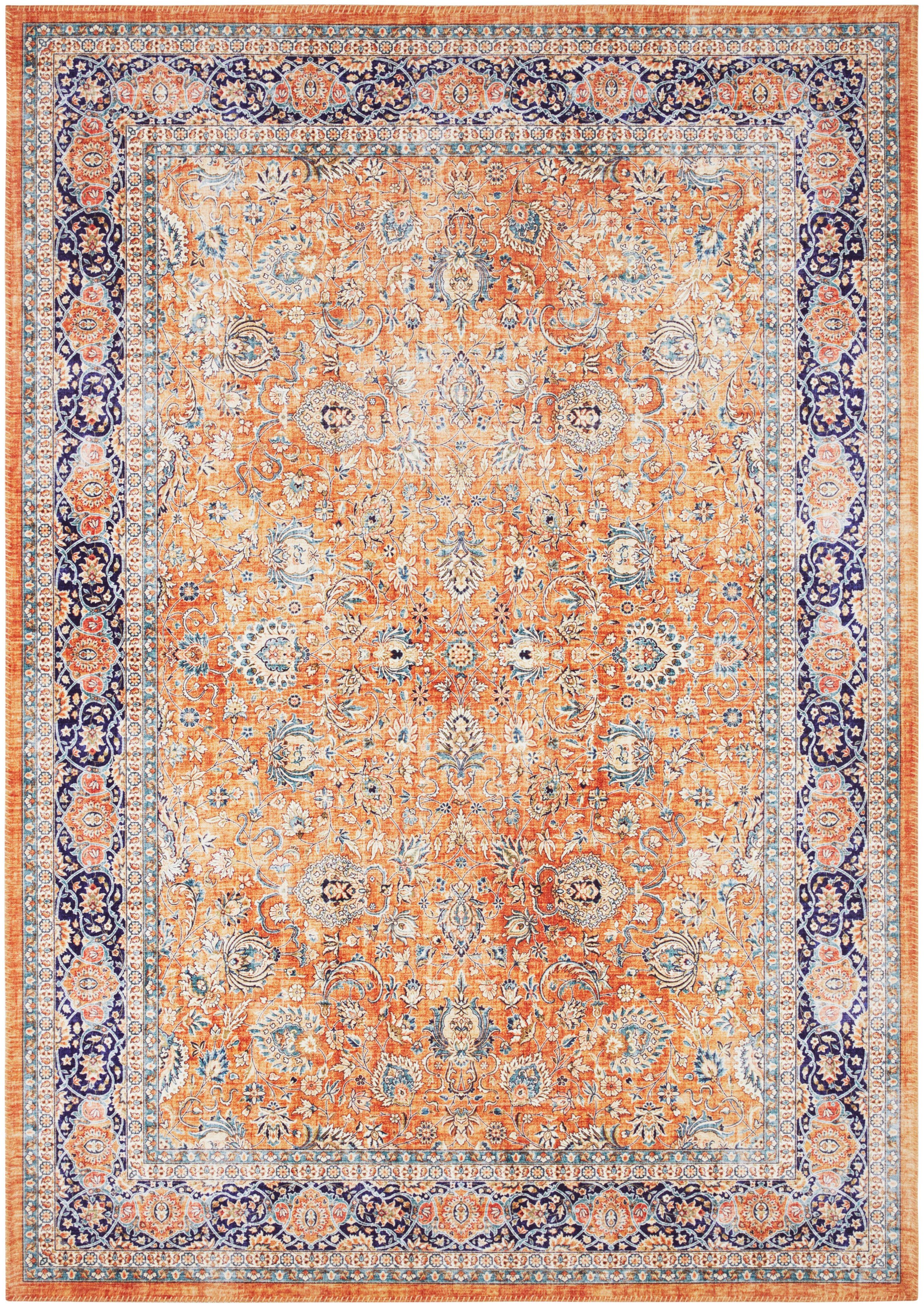 ELLE DECORATION Vloerkleed Keshan Maschad Oosters, loper, kortpolig, vintage, woonkamer, slaapkamer