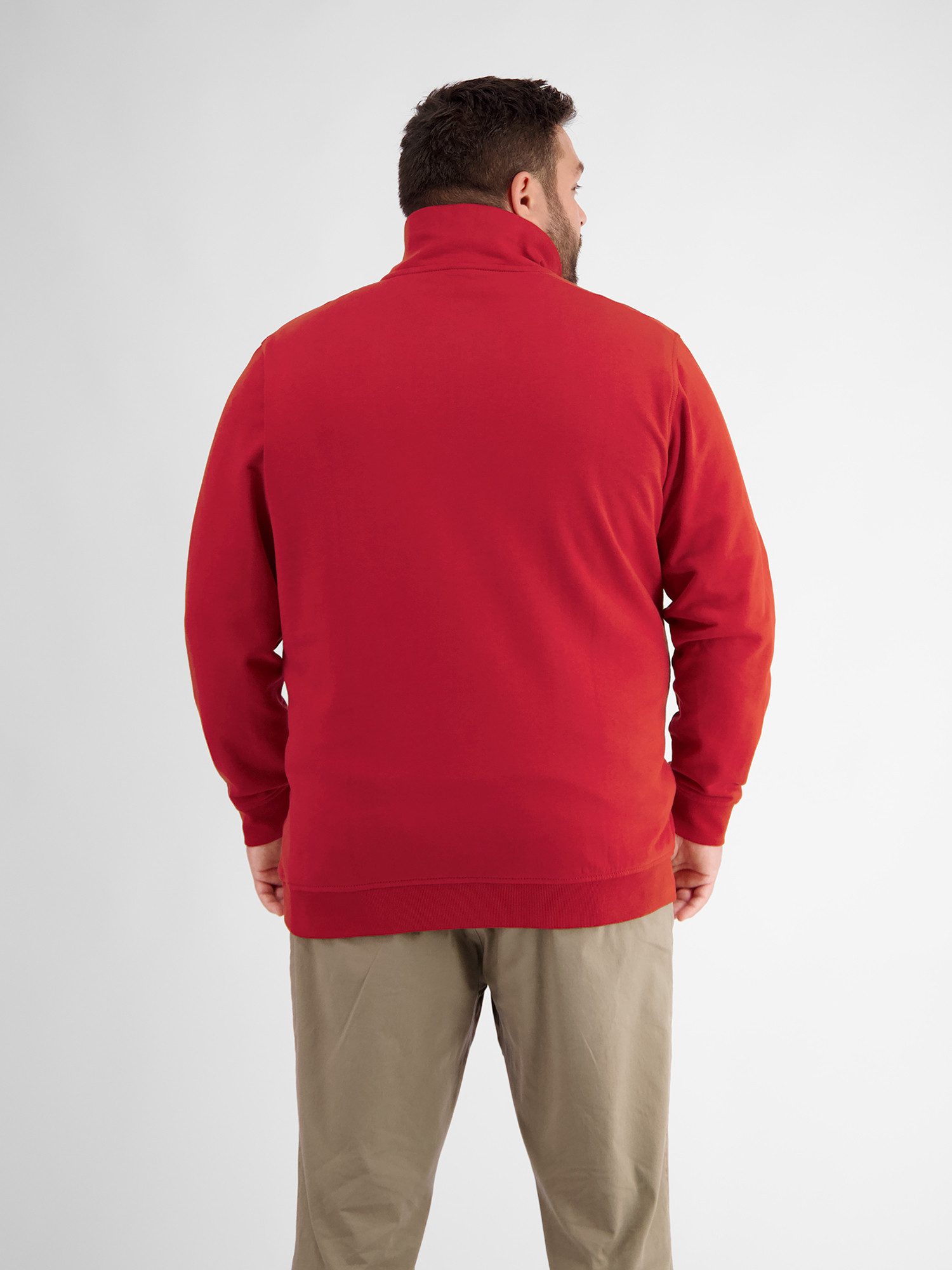 Lerros Sweatshirt LERROS brei troyer met steppnaden