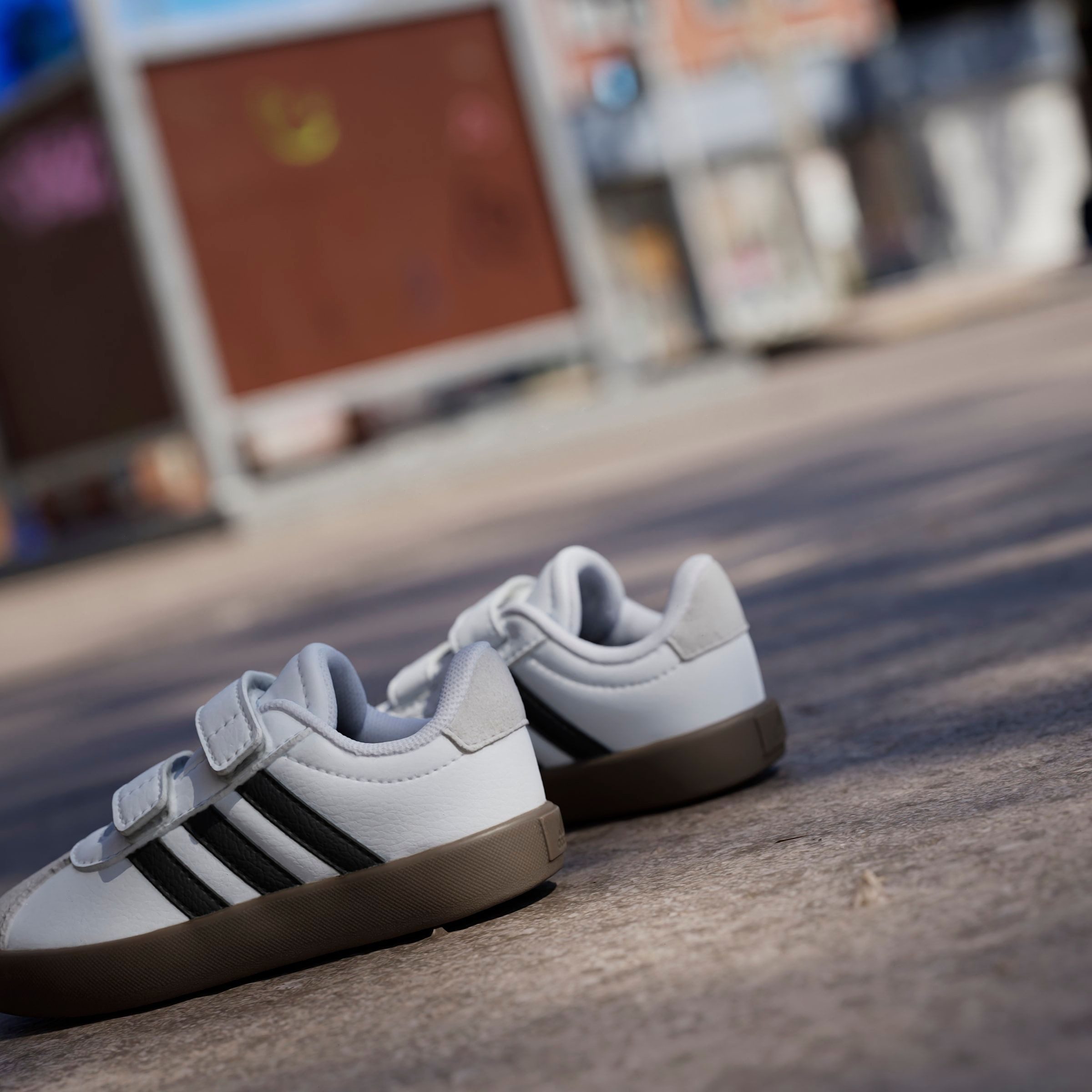 adidas Sportswear Klittenbandschoenen VL COURT 3.0 KIDS geïnspireerd door het ontwerp van de adidas samba