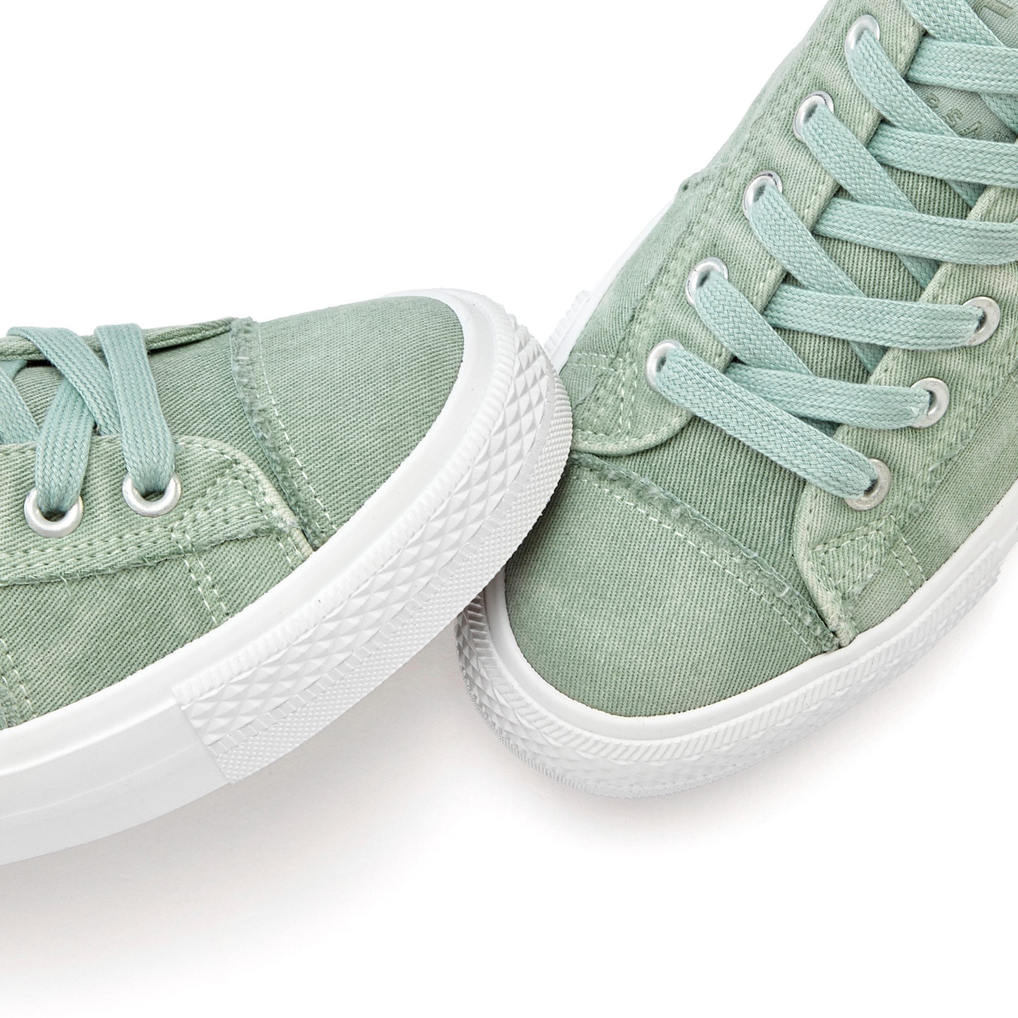 Elbsand Sneakers Veterschoen, vrijetijdsschoen van textiel, used-look VEGAN