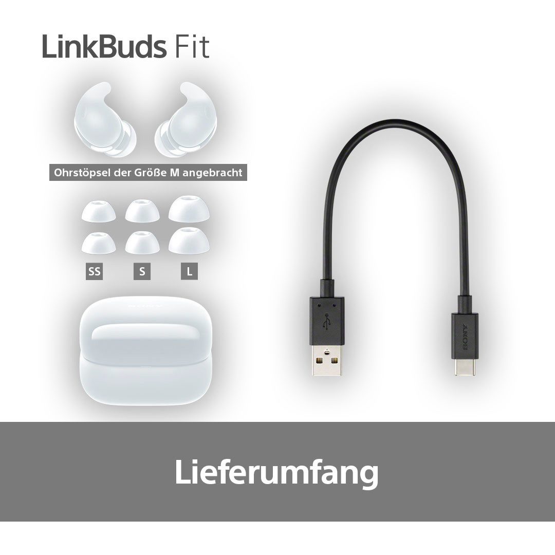 Sony Draadloze in-ear hoofdtelefoon LinkBuds Fit