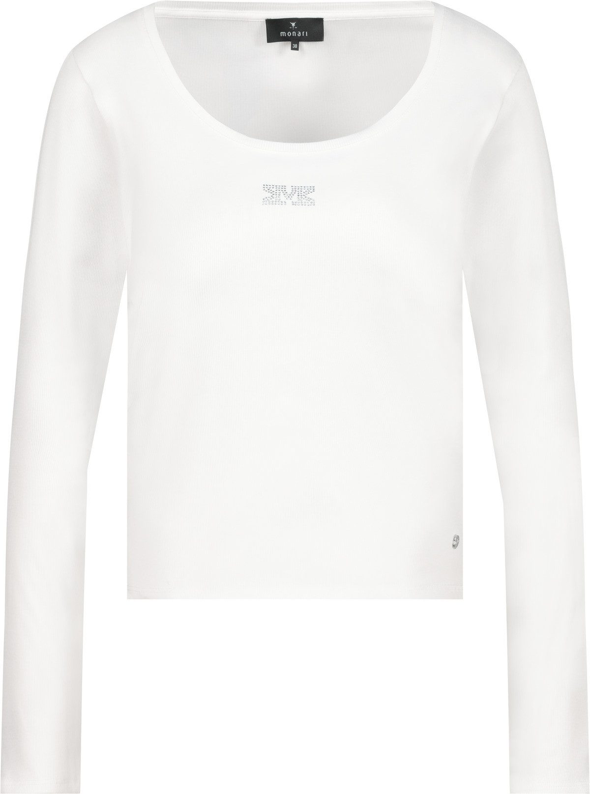 Monari Shirt met lange mouwen Shirt Rib Sieraden