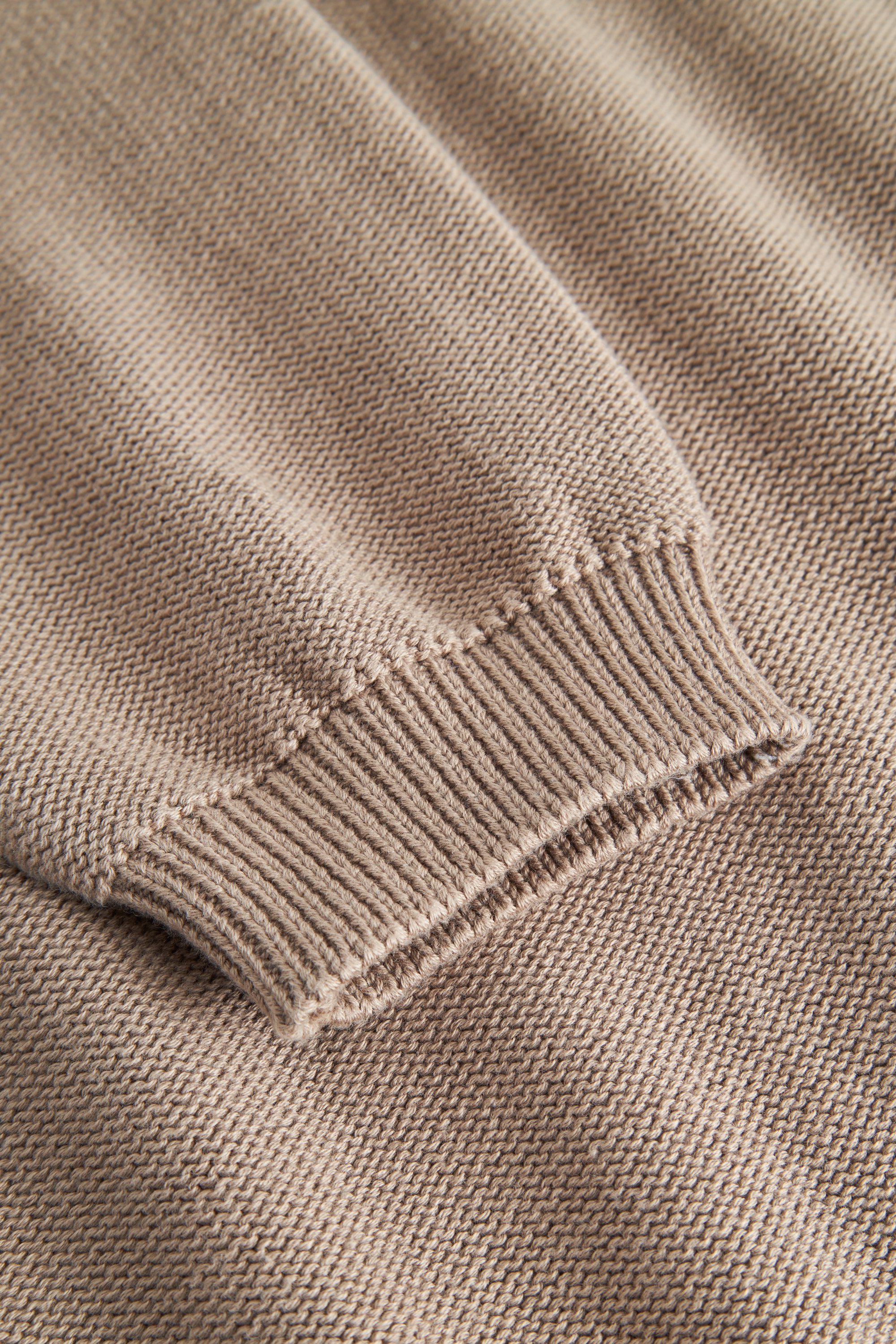 Joop Jeans Gebreide trui Paulin Metalen rits, elastische tailleband