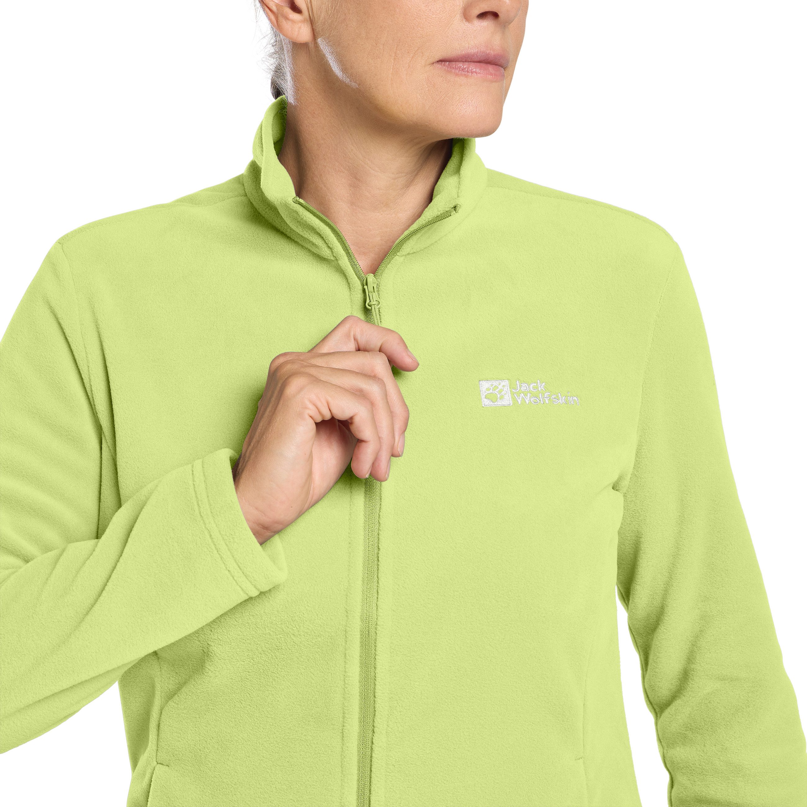 Jack Wolfskin Fleecejack Taunus lichte, rekbare, ademende midlayer