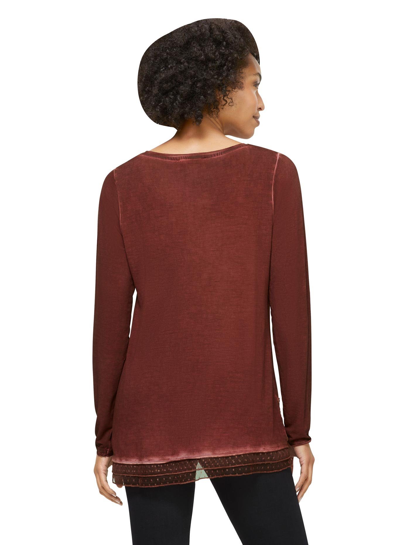 heine Shirt met ronde hals Shirt (1-delig)